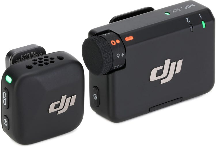 Dji Mini Dji Osmo Pocket Mic DJI Mic Mini Wireless System Sweetwater