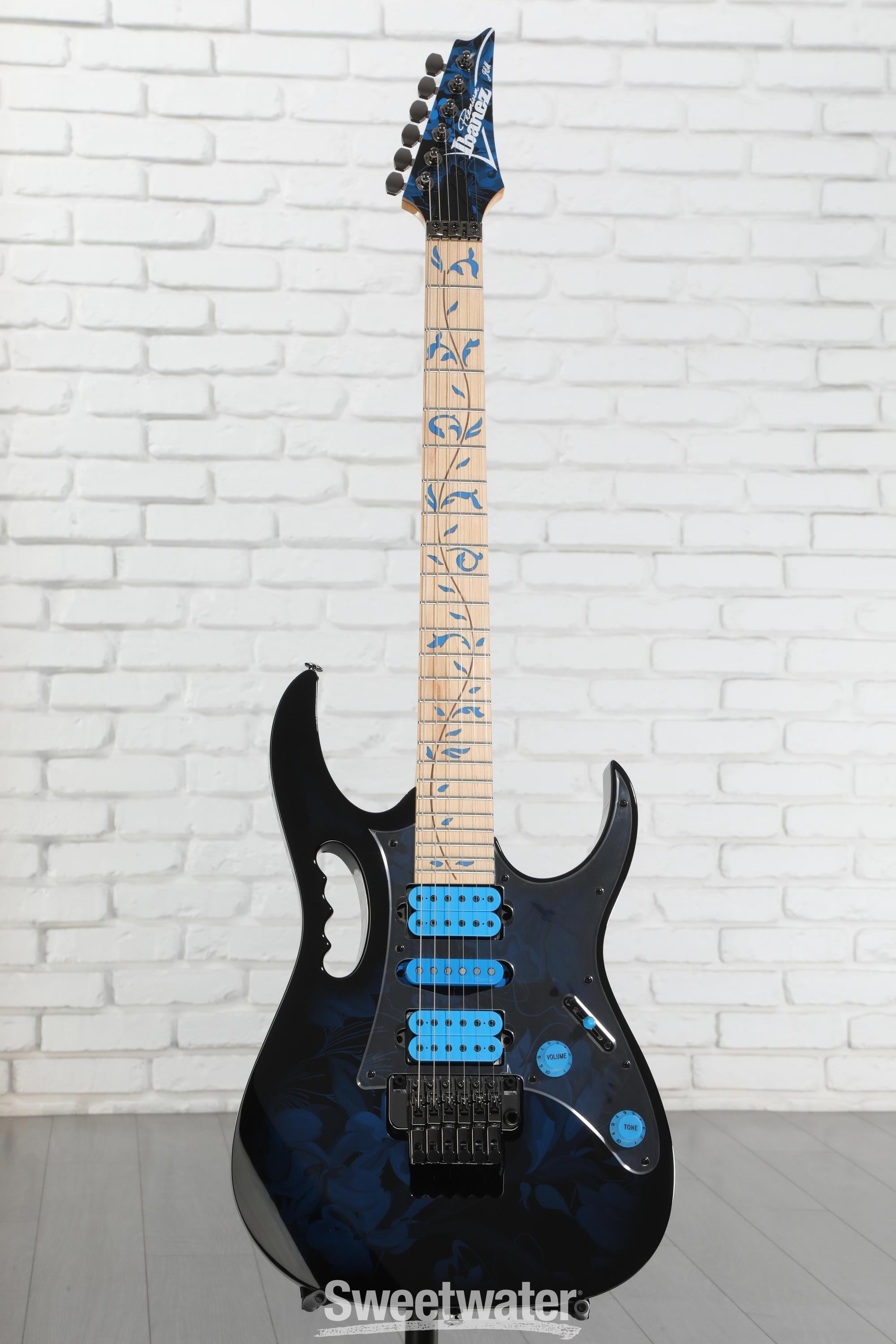Ibanez Steve Vai Signature JEM77 - Blue Floral Pattern