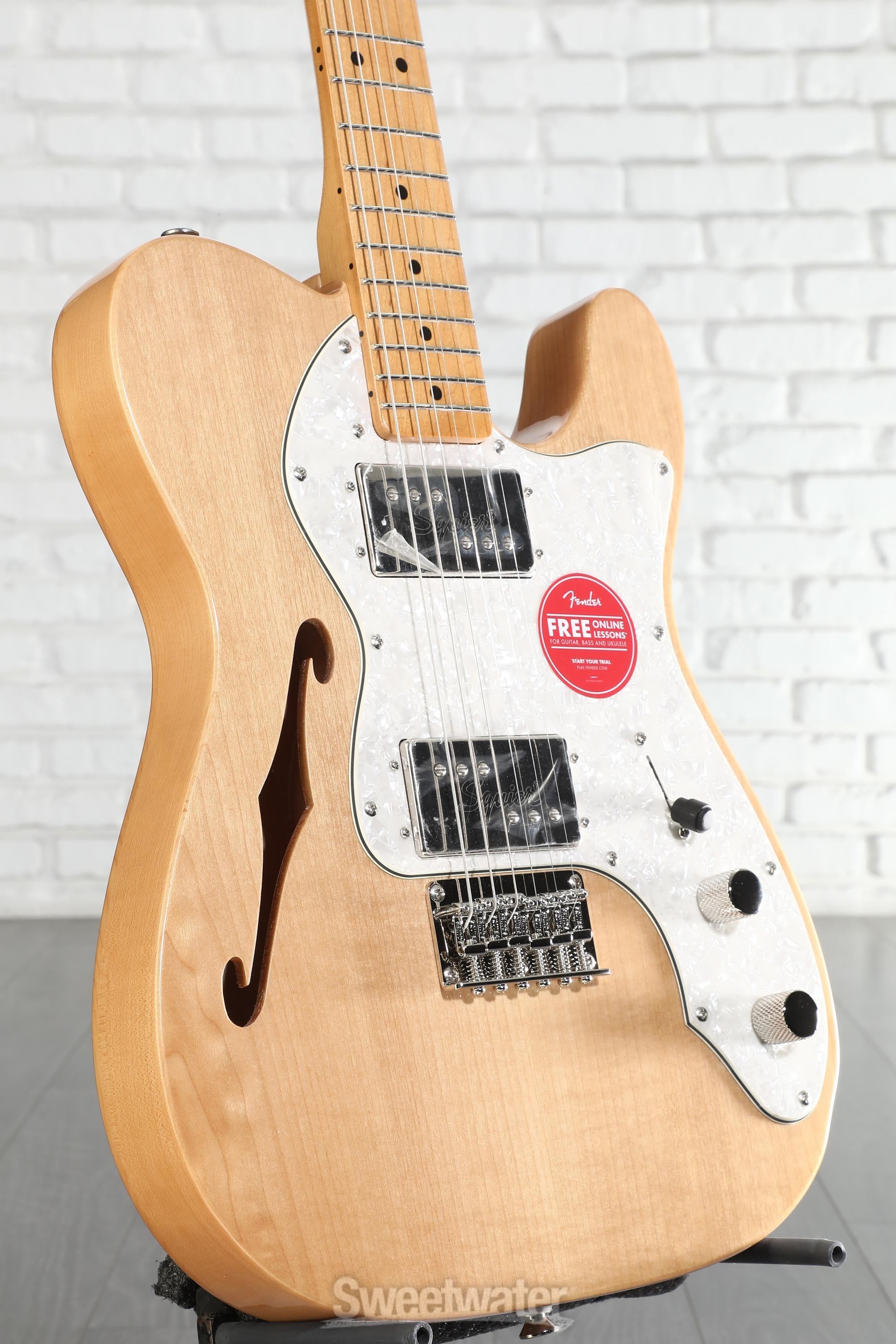Photo of Squier Classic Vibe '70s Telecaster Thinline - Natural