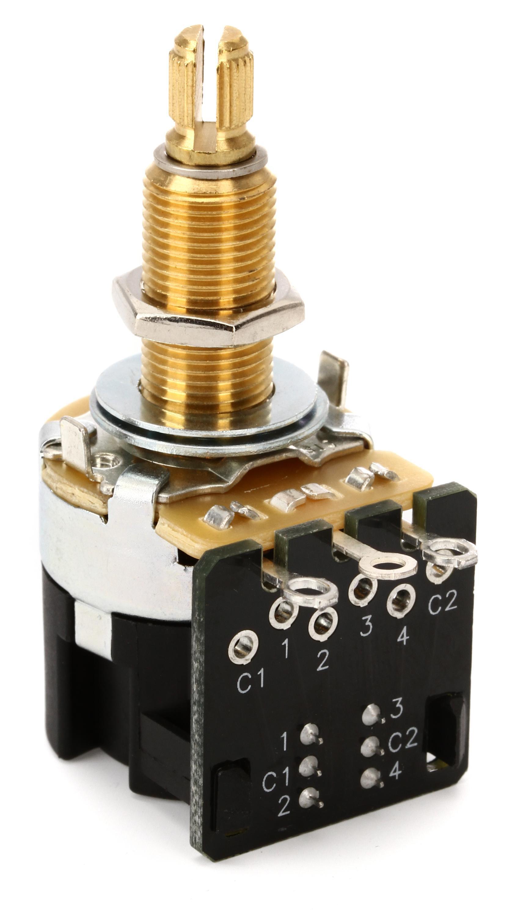 Mojotone CTS Push-pull Potentiometer - Short Shaft - 500k