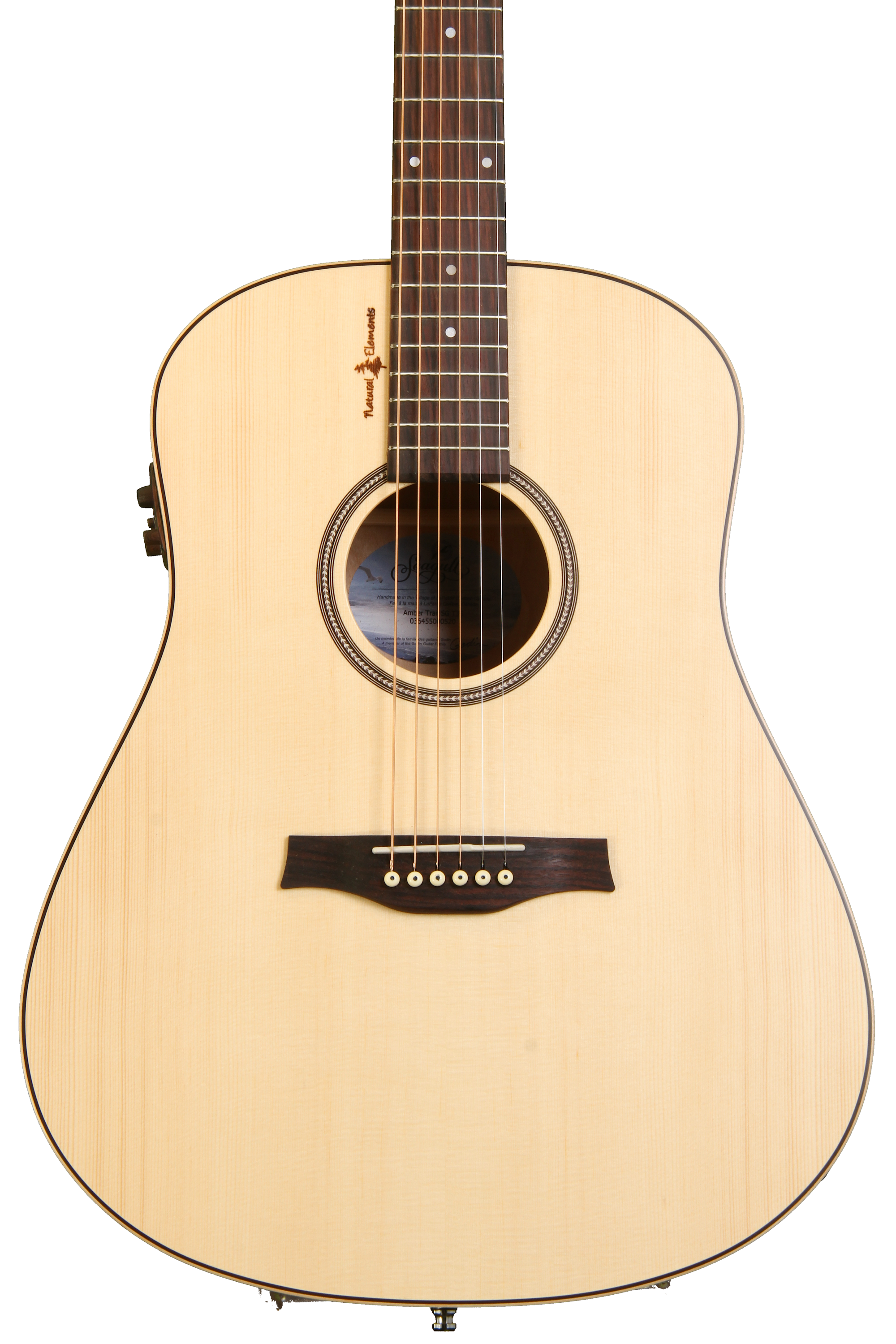 Seagull Guitars Natural Elements Dreadnought SG - Natural, Figured