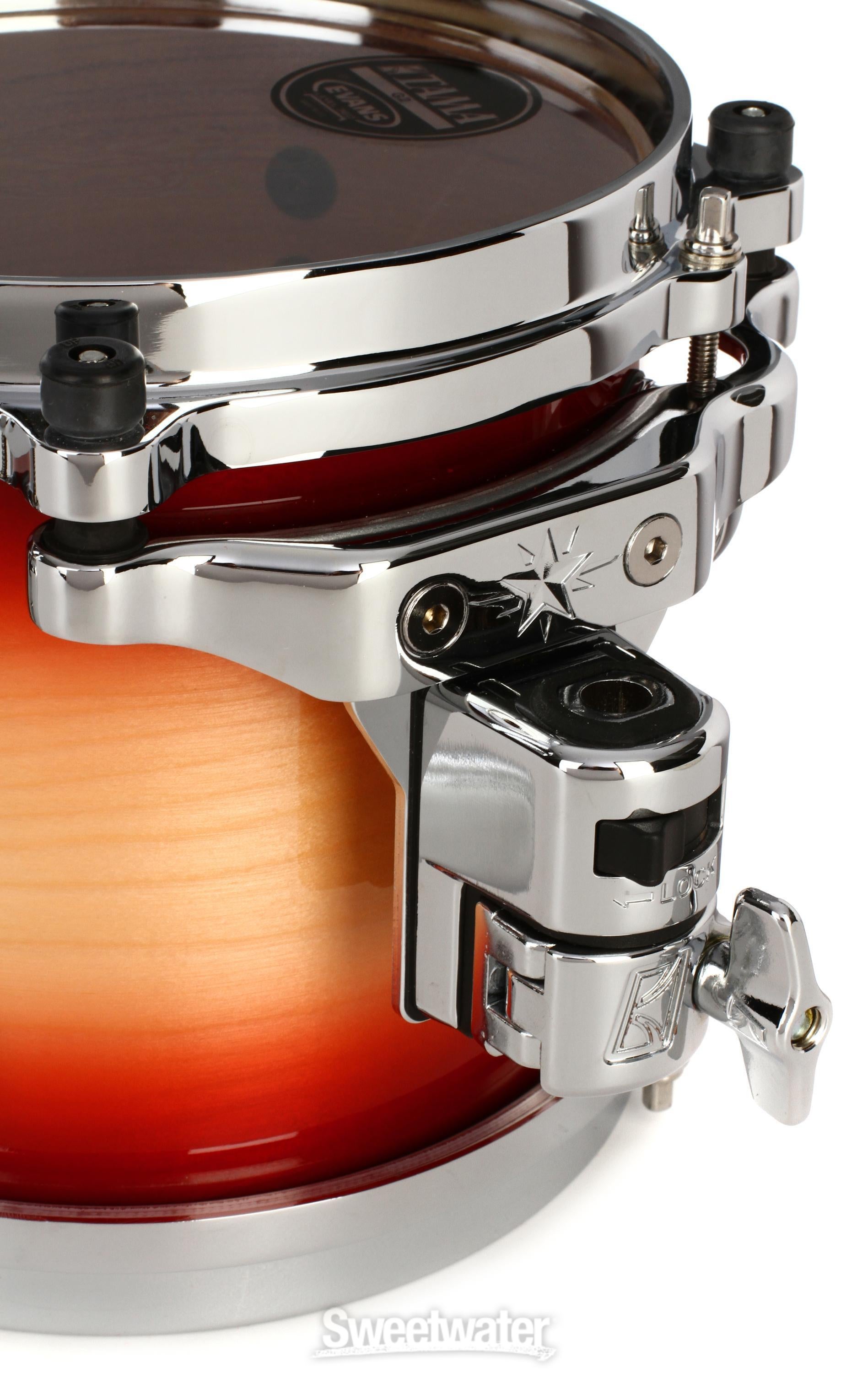 tom tom購入 Pearl Export EXX Mounted Tom Add-on Pack - 7 x 8 inch - Jet Black