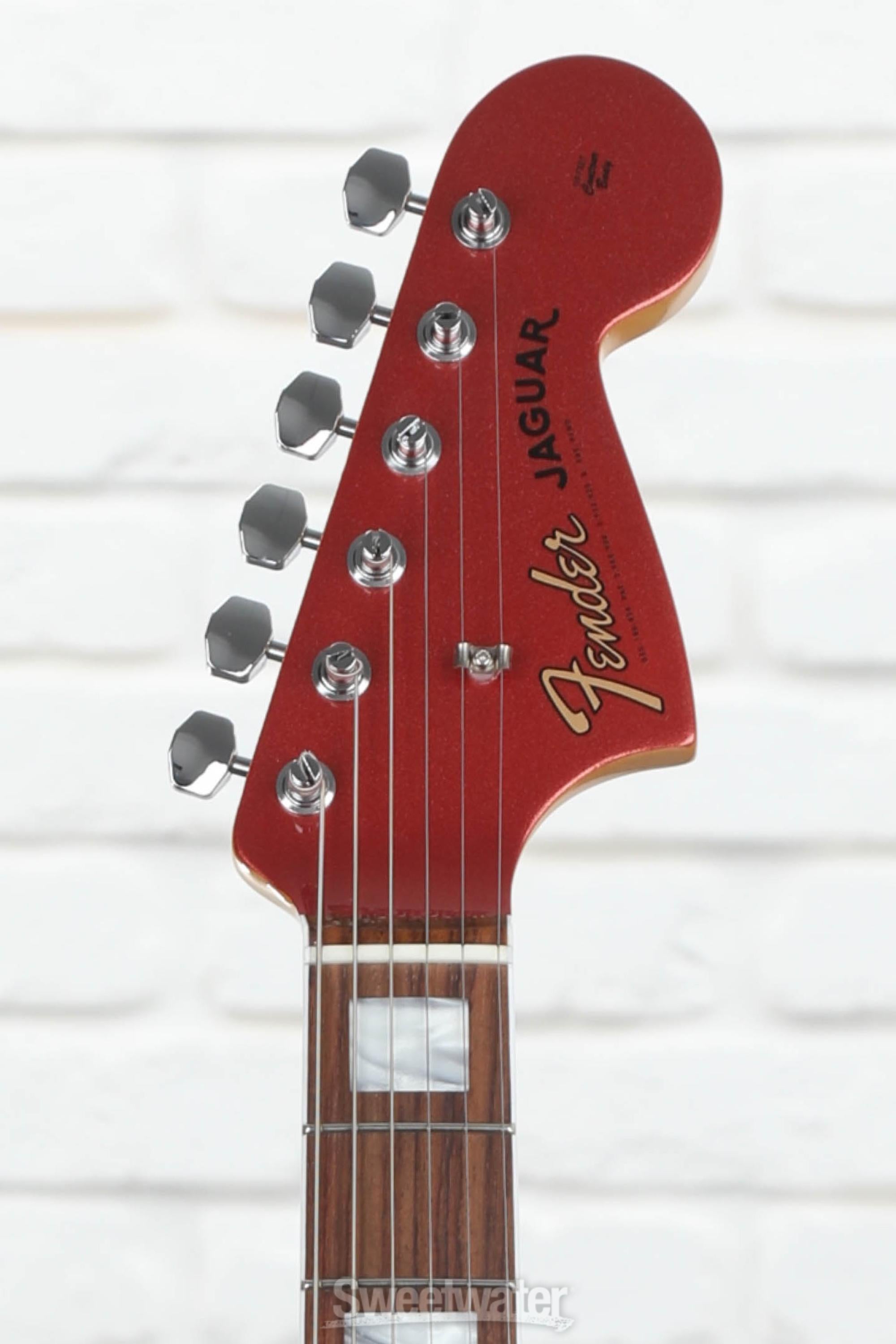 Fender 60th Anniversary Jaguar Electric Guitar - Mystic Dakota Red 