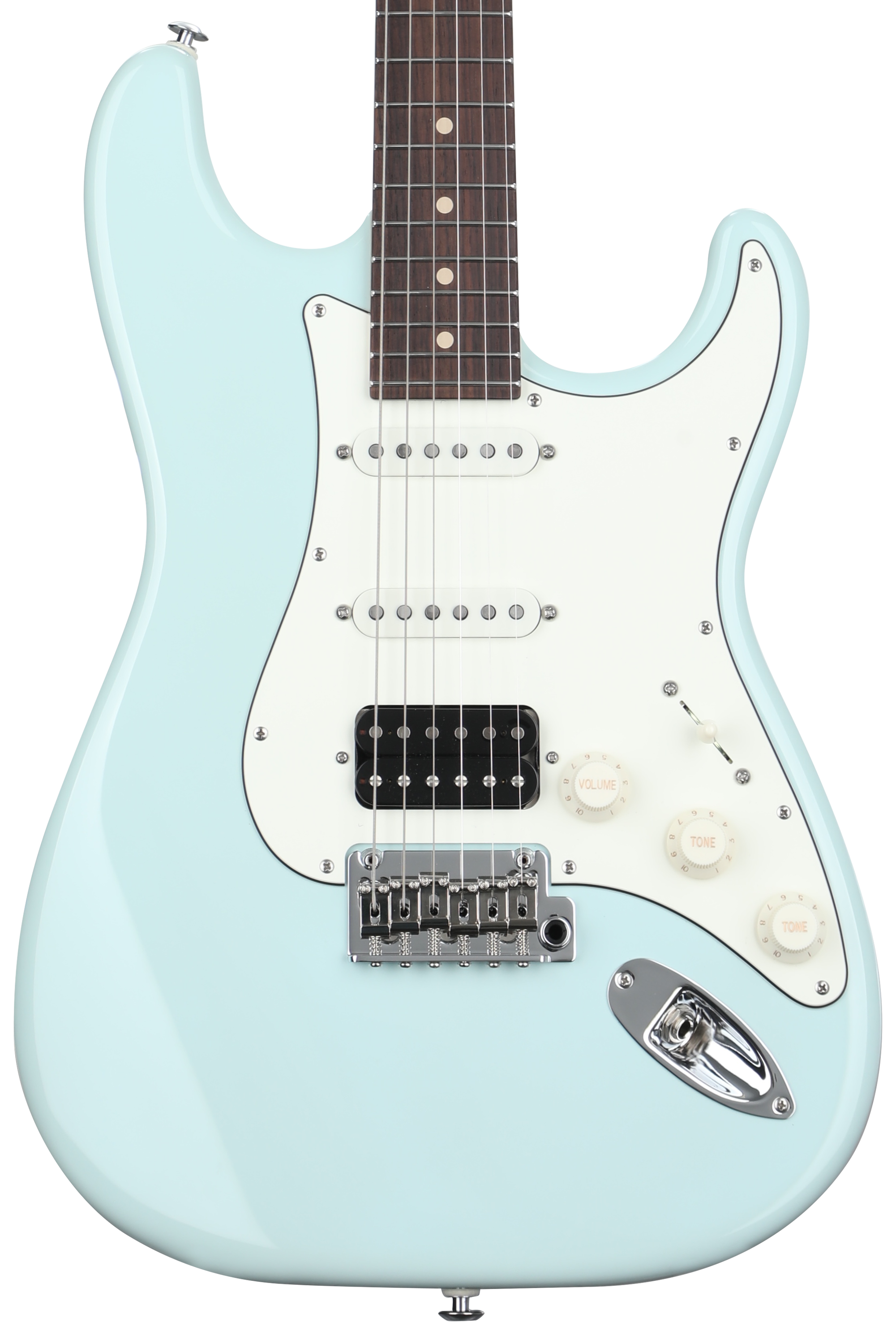 Suhr Classic S Electric Guitar - Sonic Blue, HSS | Sweetwater