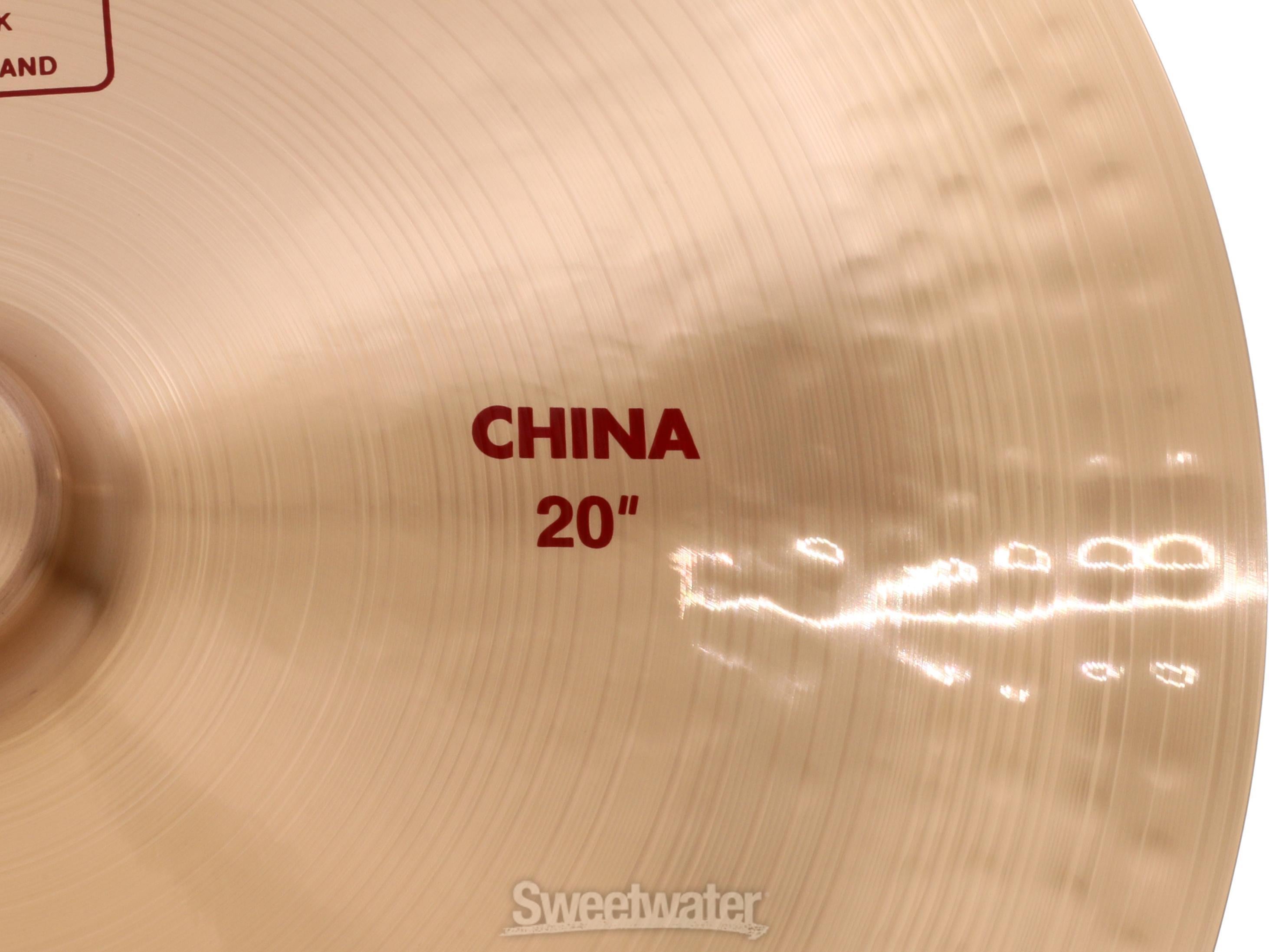 Paiste 20 inch 2002 China Type Cymbal | Sweetwater