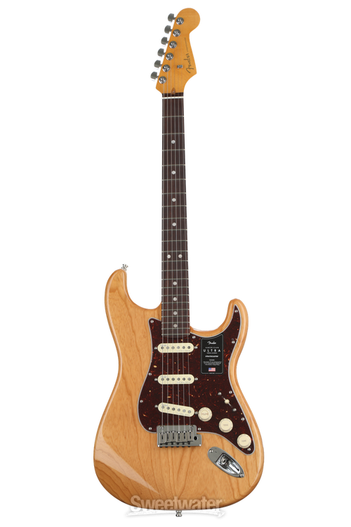 Fender American Ultra Stratocaster - Aged Natural with Rosewood