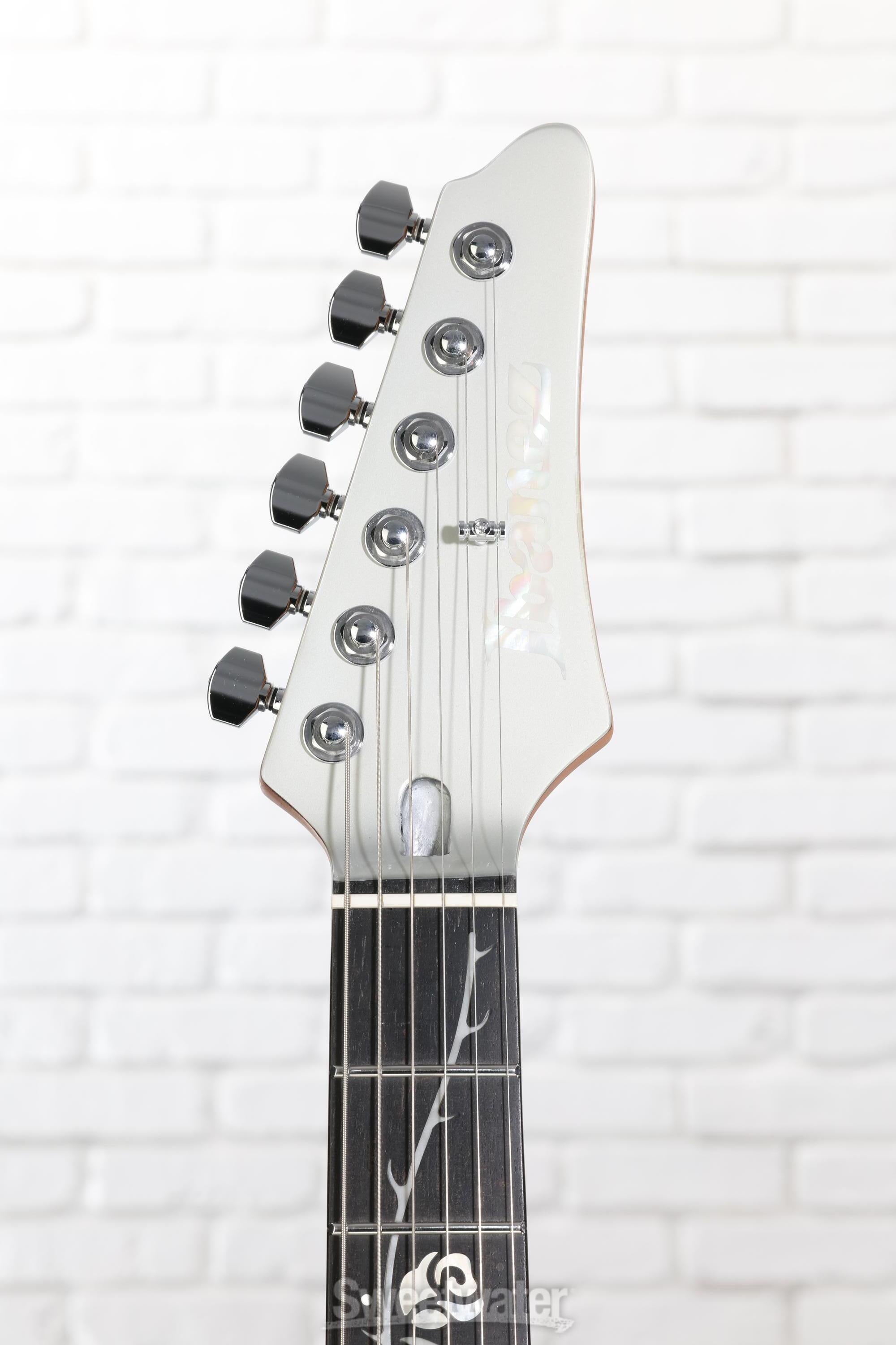 Ibanez TOD10 Tim Henson Signature Electric Guitar - Classic Silver