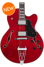 Photo of Sire Larry Carlton H7F Hollowbody Electric Guitar - See Through Red