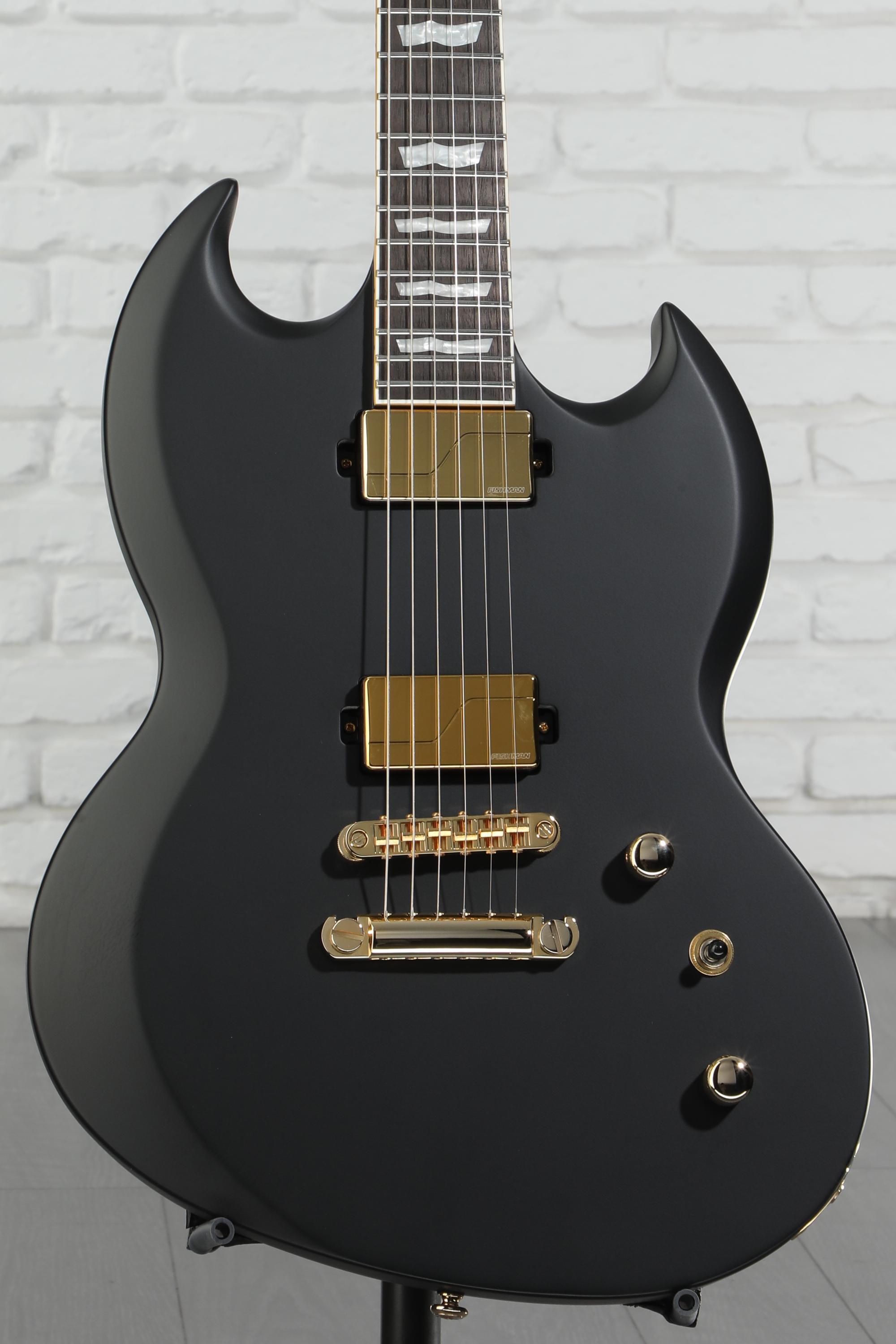 ESP Viper ブラック ESP LTD Viper-1000 Electric Guitar - Vintage Black | Sweetwater