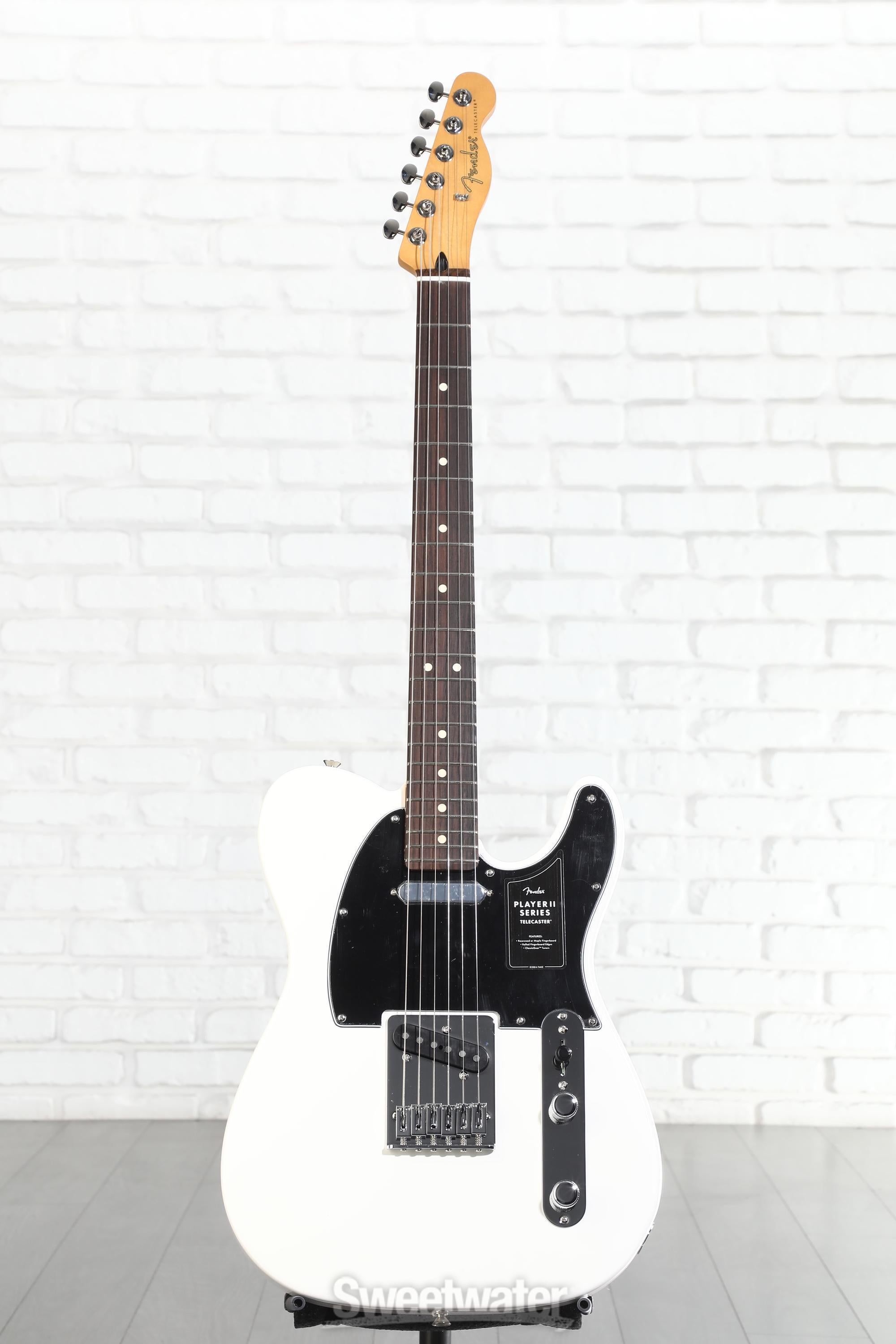 Fender Player II Telecaster Electric Guitar - Polar White with