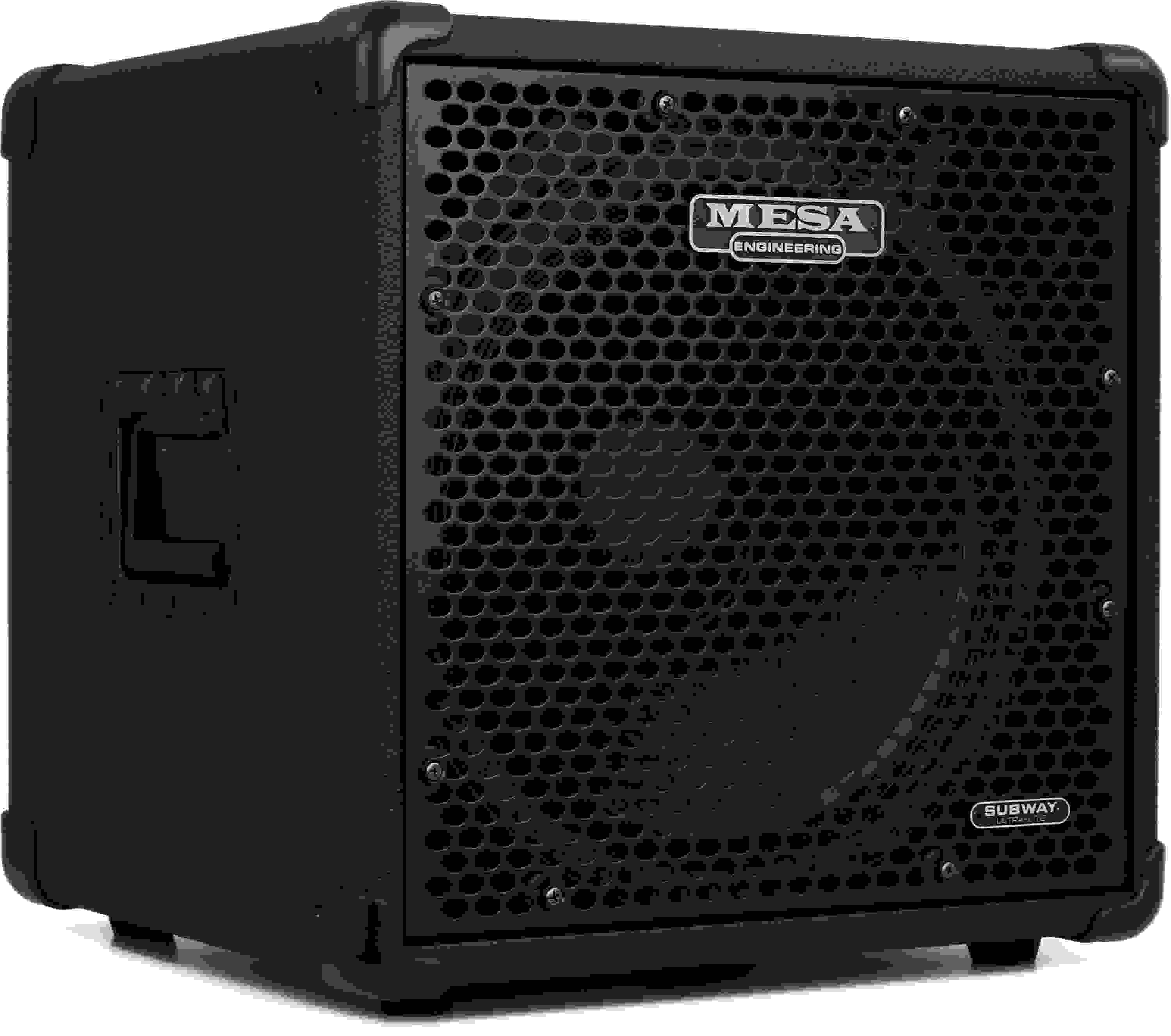 Mesa/Boogie Subway 1 x 15-inch 400-watt 8-ohm Bass Cabinet - Black Bronco with Black Metal Grille