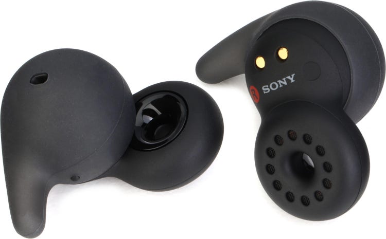 Sony LinkBuds Open True Wireless Earbuds Black Sweetwater