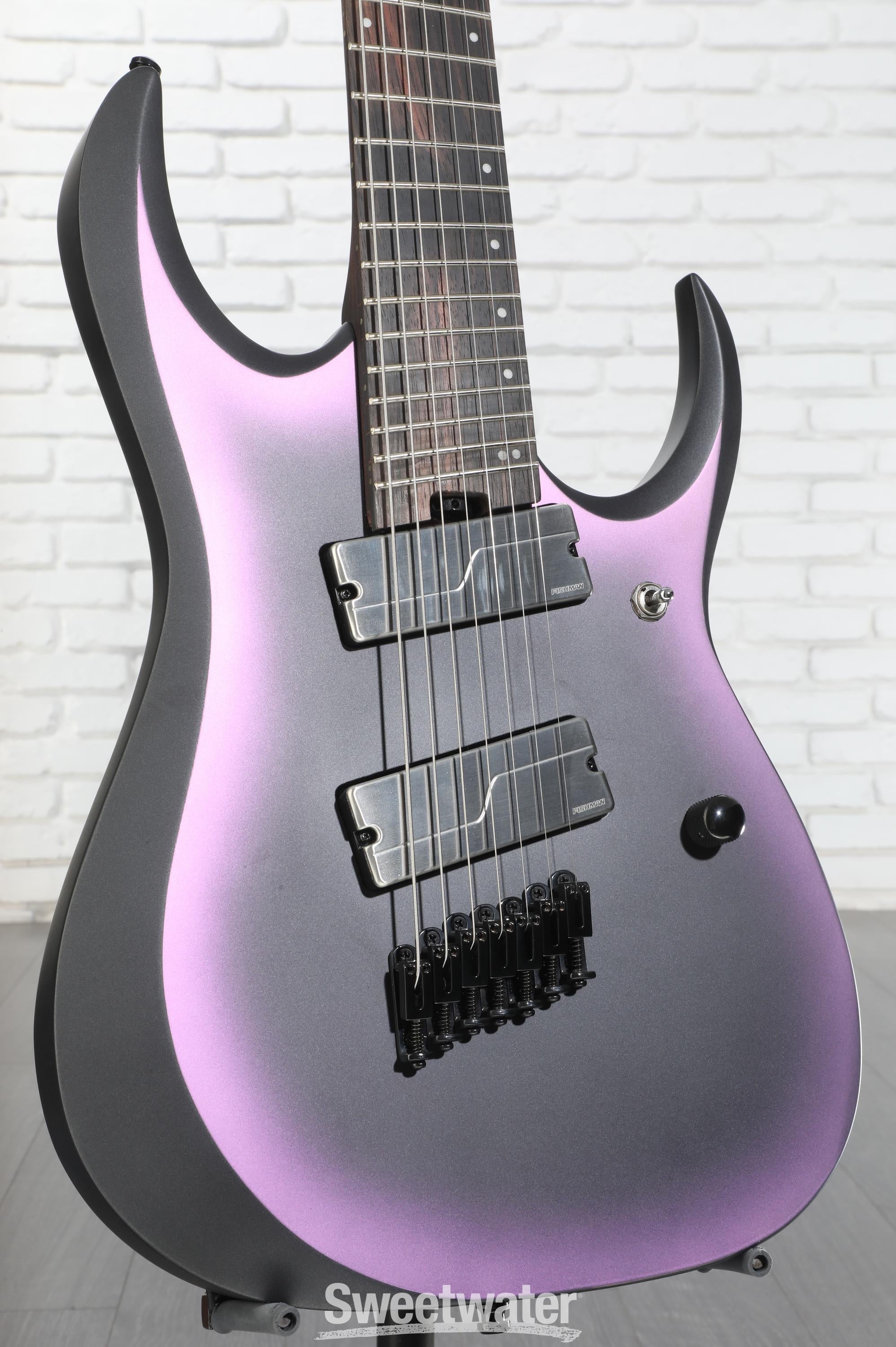 Ibanez Axion Label RGD71ALMS - Black Aurora Burst Matte