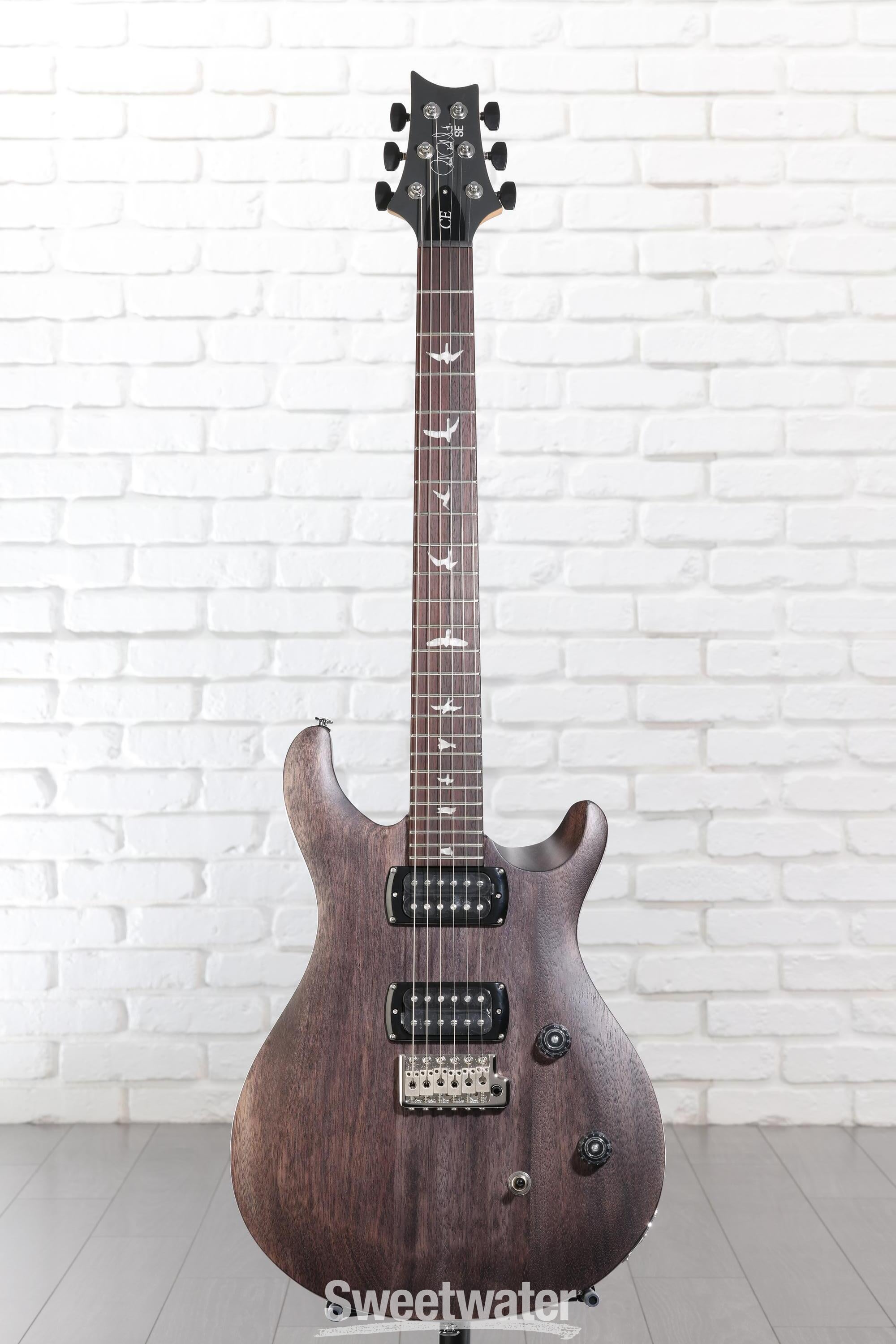 PRS SE CE 24 Standard Satin Electric Guitar - Charcoal Satin