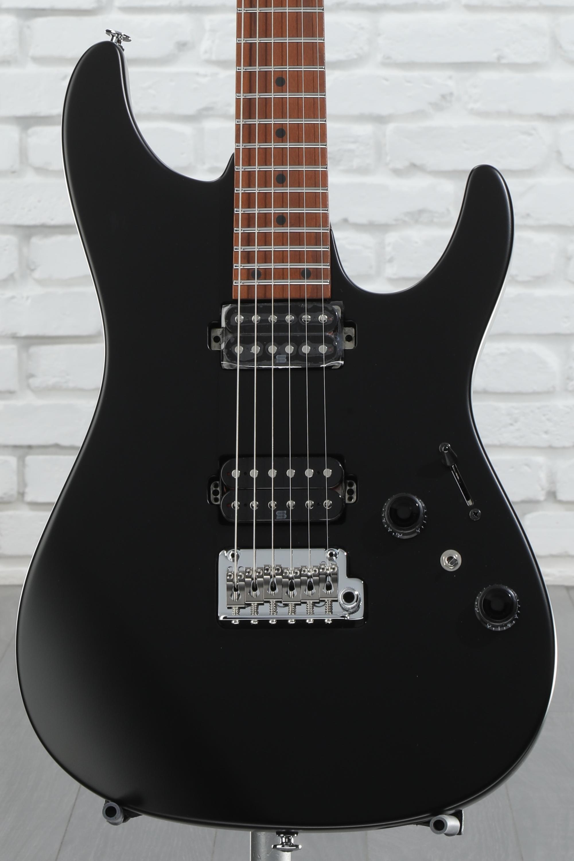 Ibanez Prestige AZ2402 Electric Guitar - Black Flat | Sweetwater