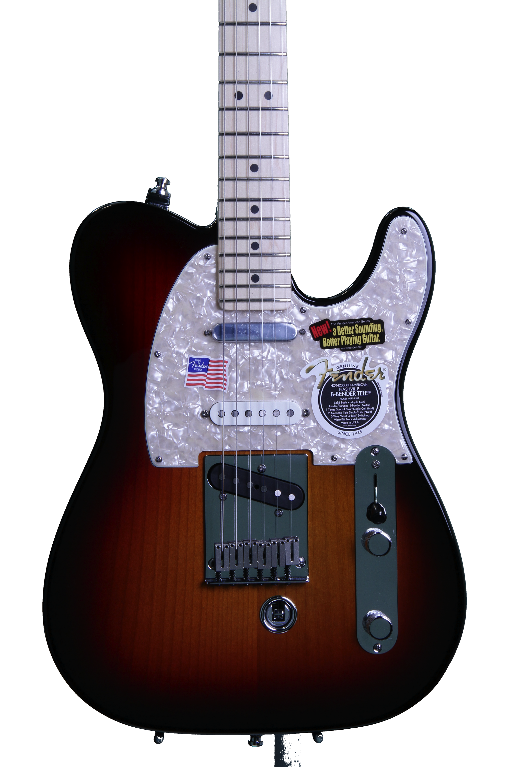 Fender American Nashville B-Bender Telecaster - 3-Color Sunburst
