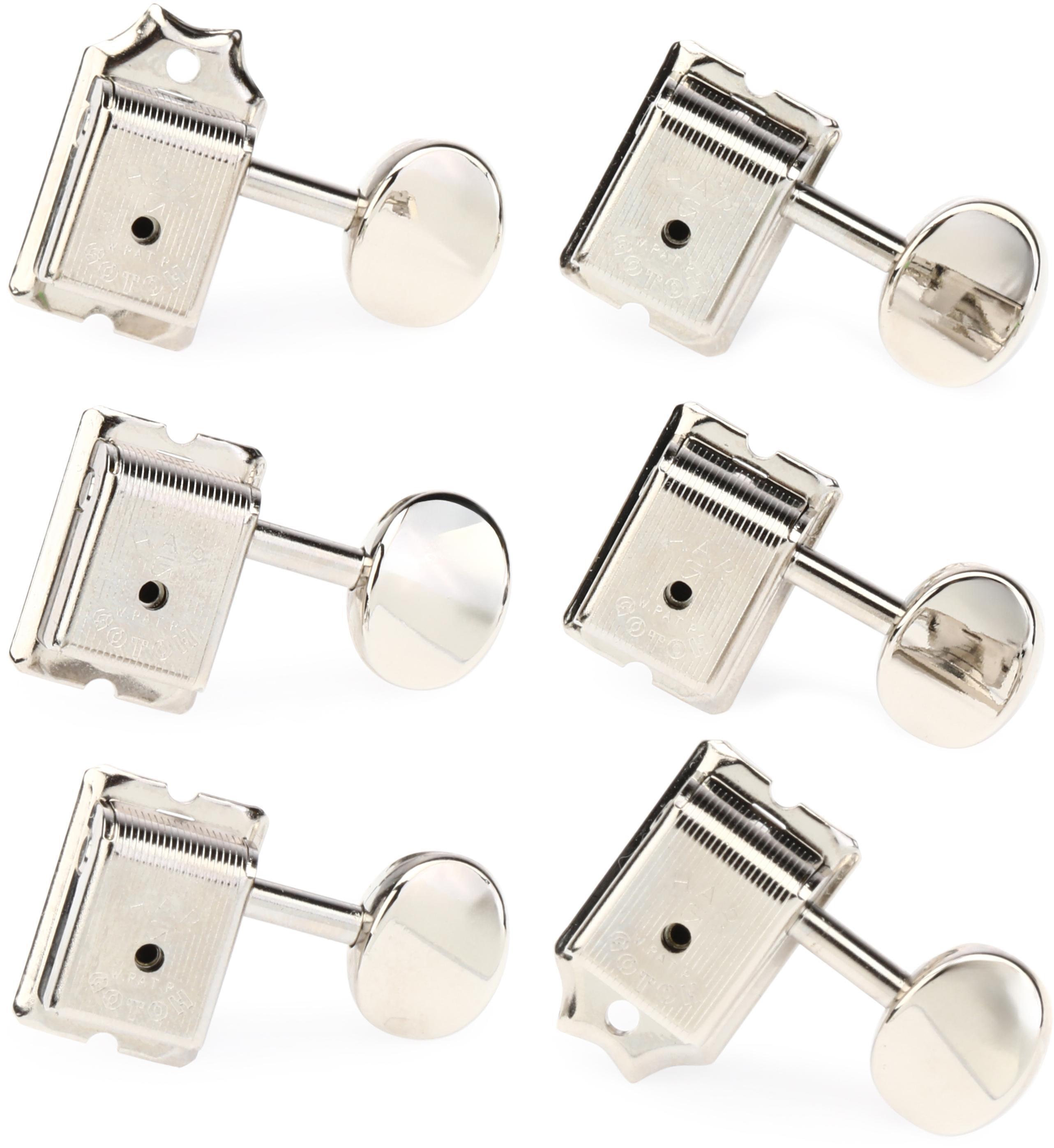 Gotoh SD91-05M HAP-M Locking Tuners - 6 In-line Right-handed, Nickel