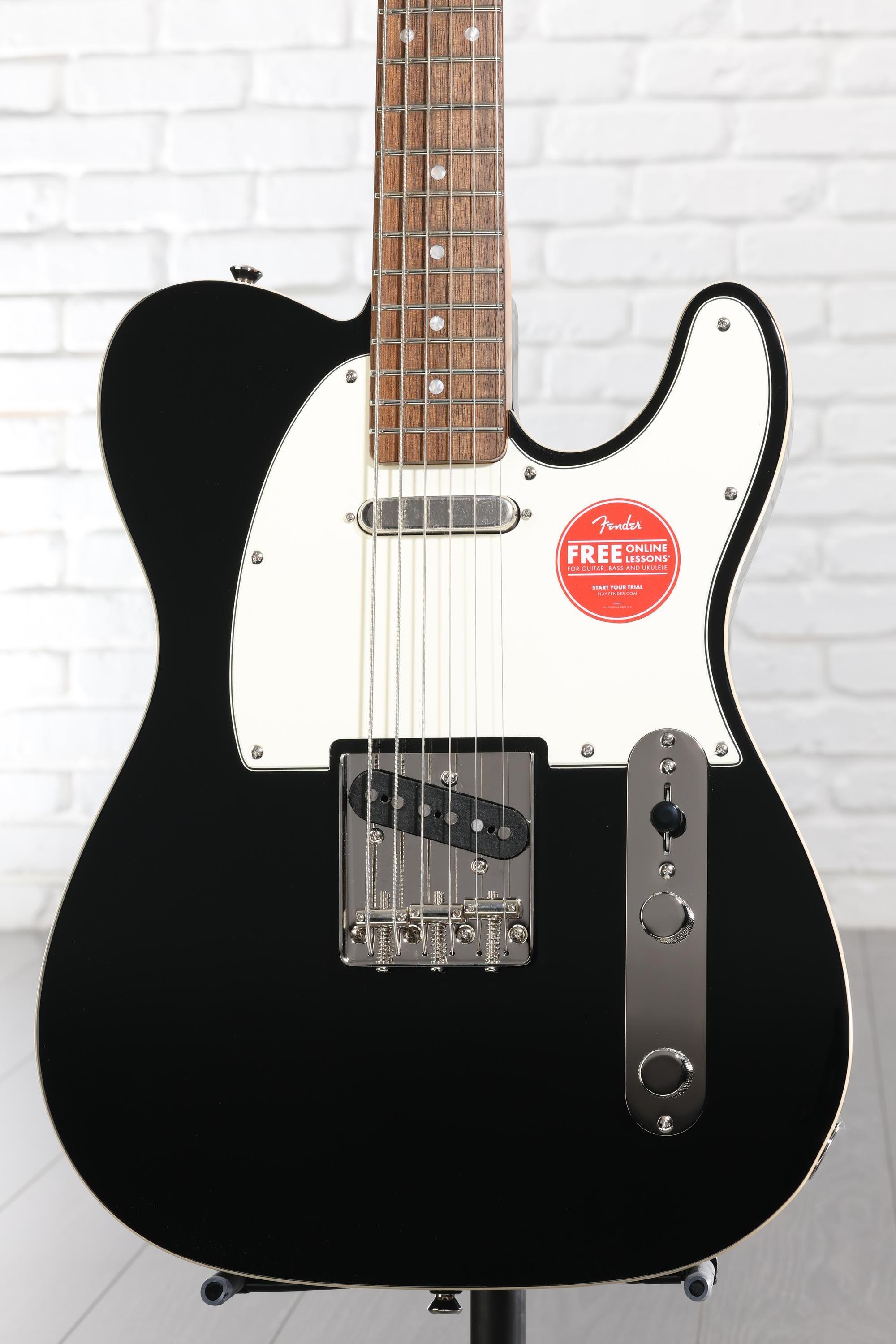 Squier Classic Vibe Baritone Custom Telecaster - Black | Sweetwater