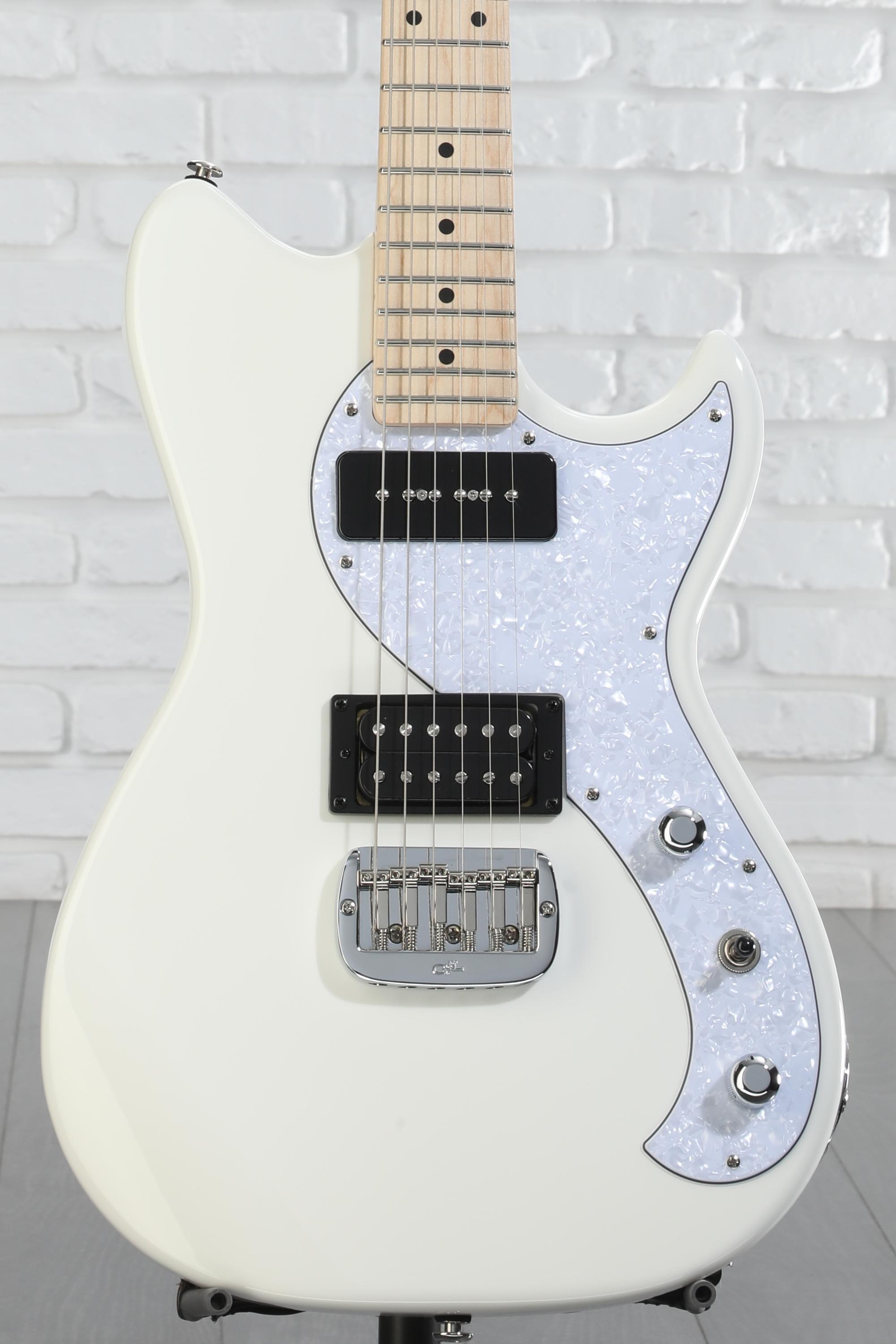 G&L Fullerton Deluxe Fallout Electric Guitar - Alpine White