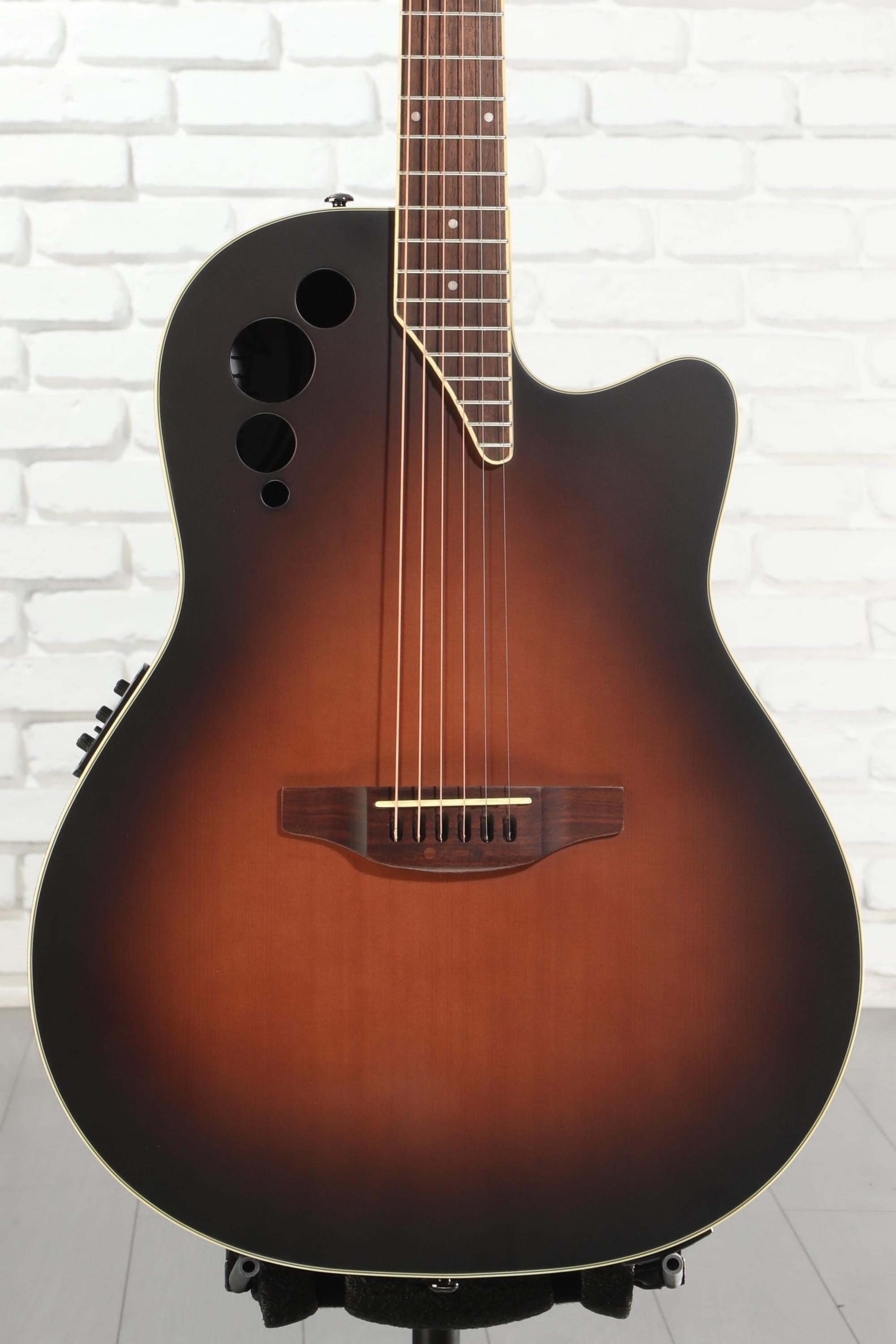 ギター OVATION ApplauseE-AcousticGuitar AE44-7S Amazon.com: Applause Elite AE44-7S Electro-Acoustic Guitar Retro