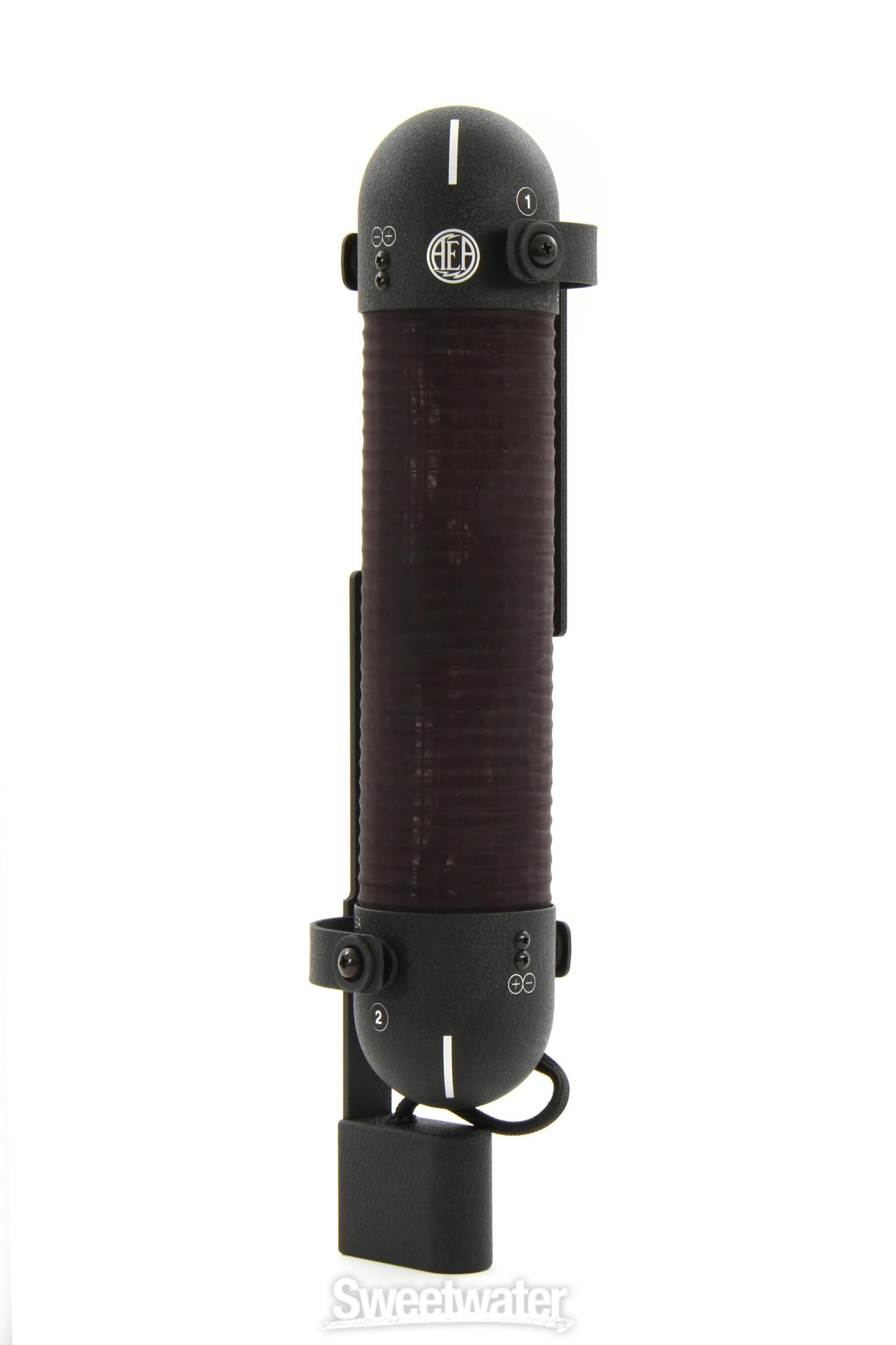 AEA R88 Stereo Ribbon Microphone Bundle with Studio Boom