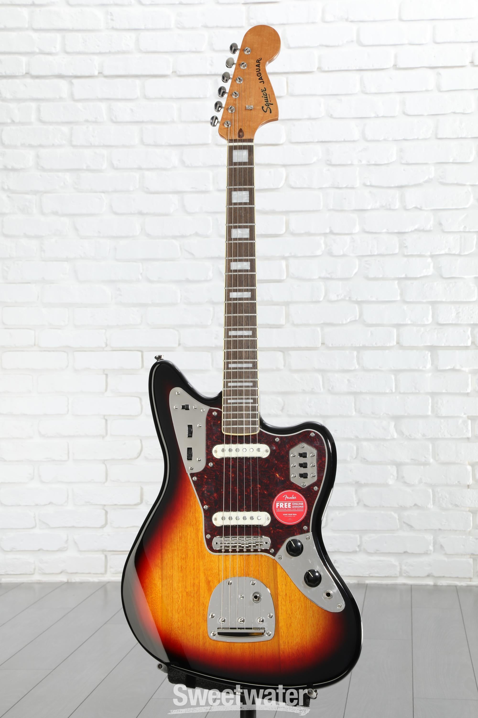 ギター Squier classic vibe '70s jaguar Squier Classic Vibe '70s Jaguar Electric Guitar 3-Color Sunburst