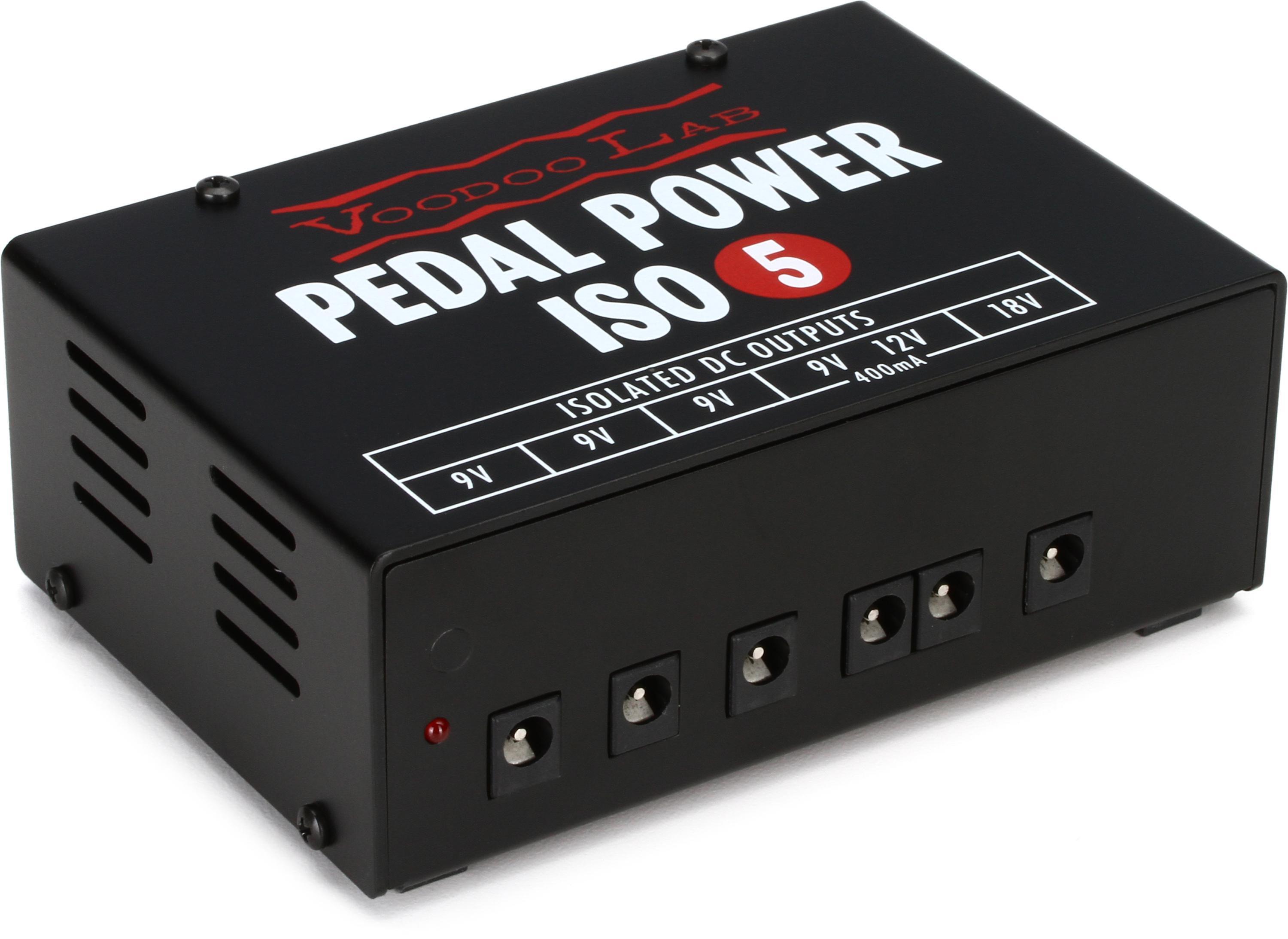 Pedal Power ISO-5 5-output Guitar Pedal Power Supply - Sweetwater