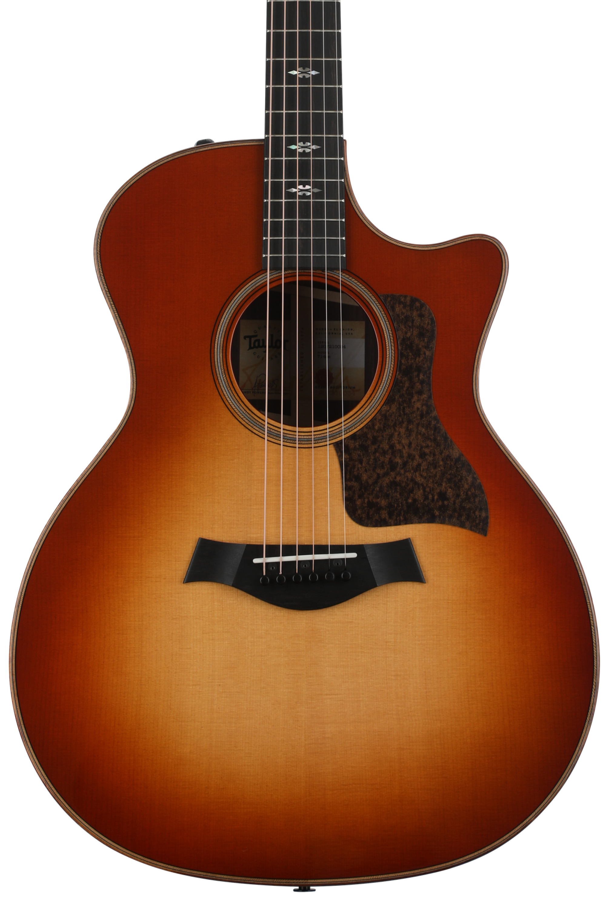 Taylor 714ce V-Class - Western Sunburst Lutz Spruce Top | Sweetwater