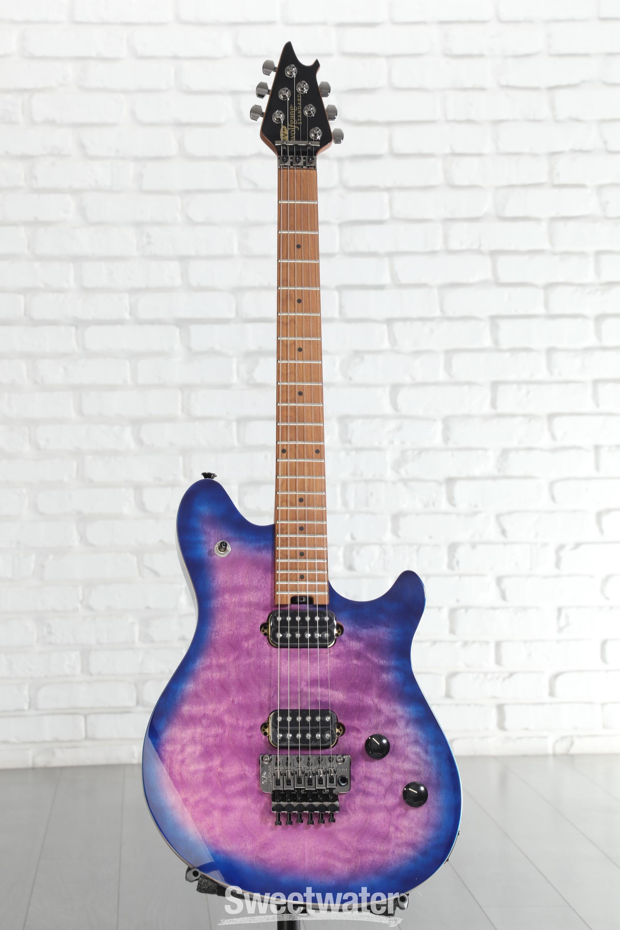 EVH Wolfgang Standard QM Electric Guitar - Northern Lights