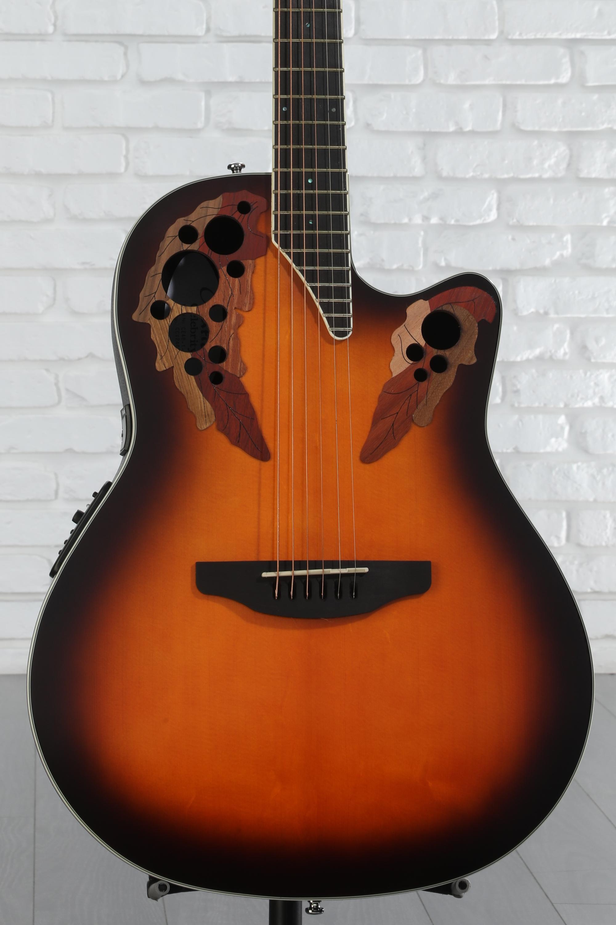 Ovation Elite Celebrity Super Shallow - Sunburst | Sweetwater
