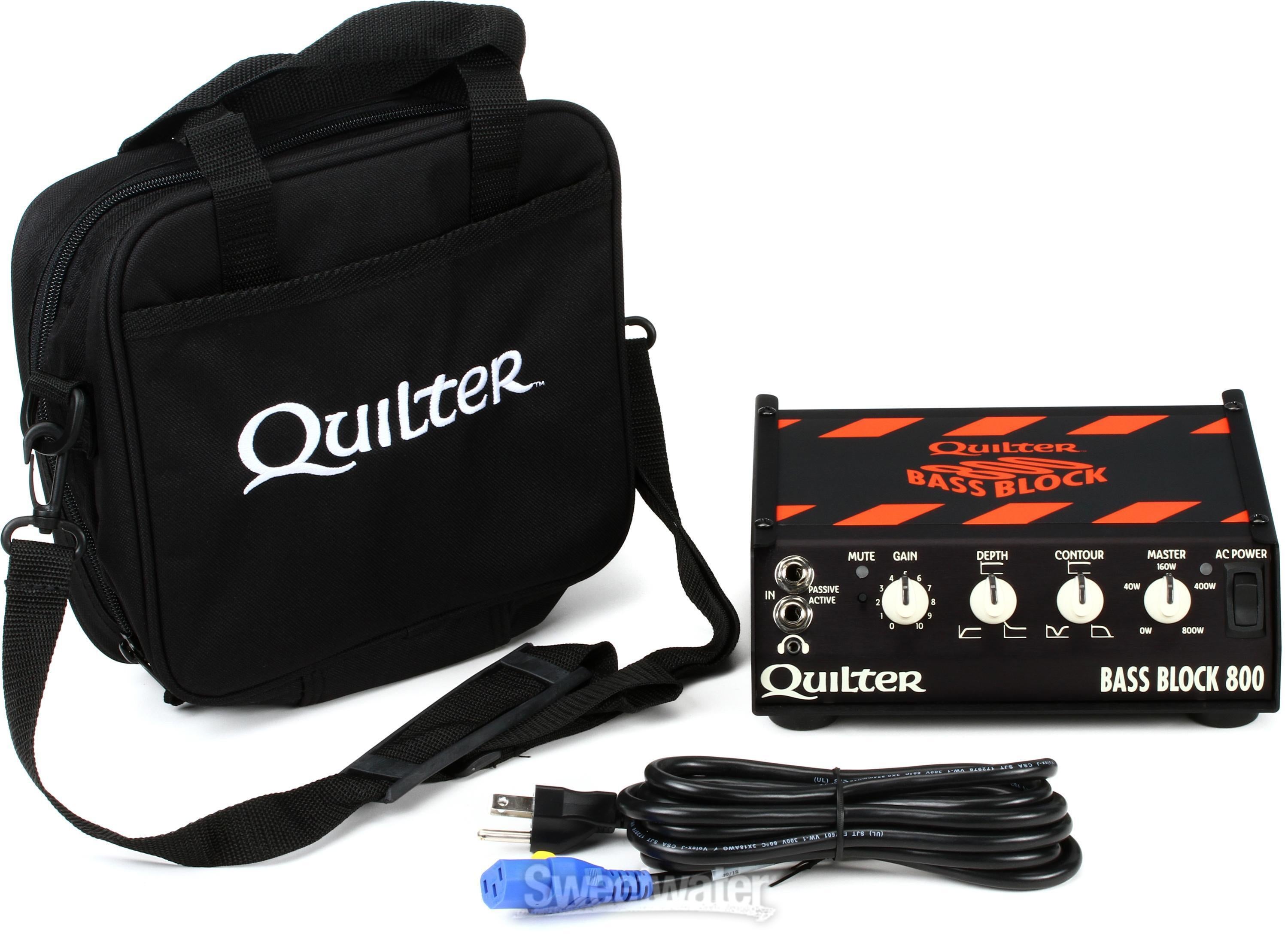 Quilter Labs Bass Block 800 800-watt Head | Sweetwater