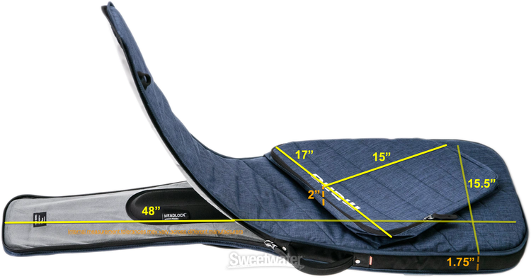 MONO M80 Sleeve 2.0 for Bass Guitar - Moonlight Blue