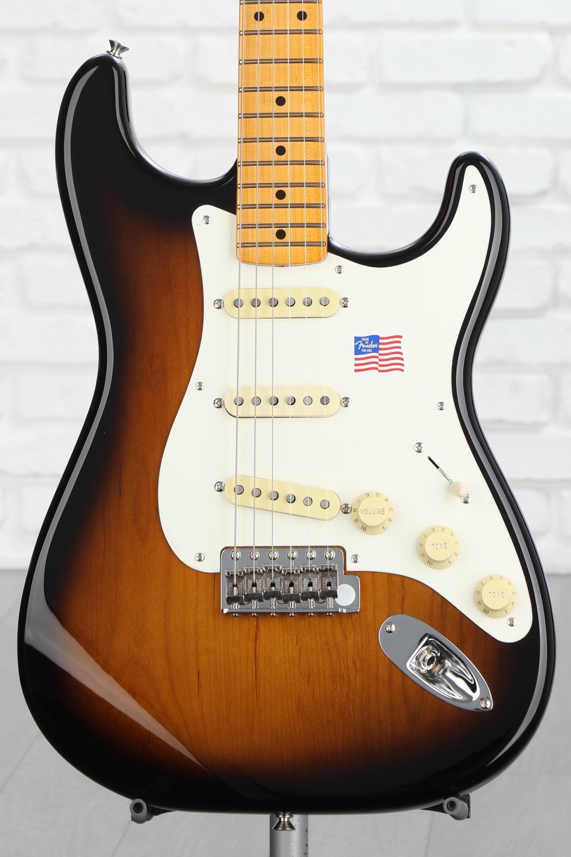 Fender Eric Johnson Stratocaster - 2-Color Sunburst with Maple Fingerboard