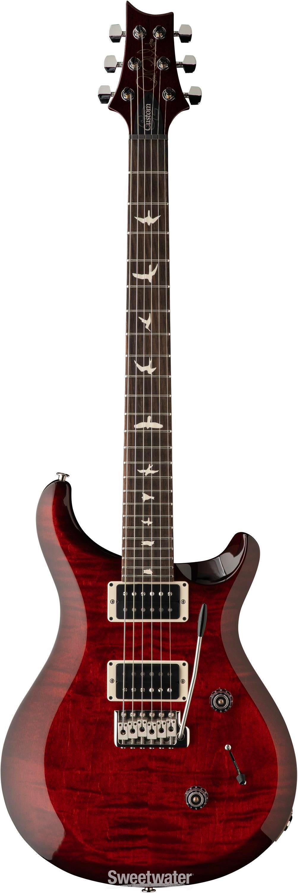 PRS S2 Custom 24 Electric Guitar - Fire Red Burst | Sweetwater