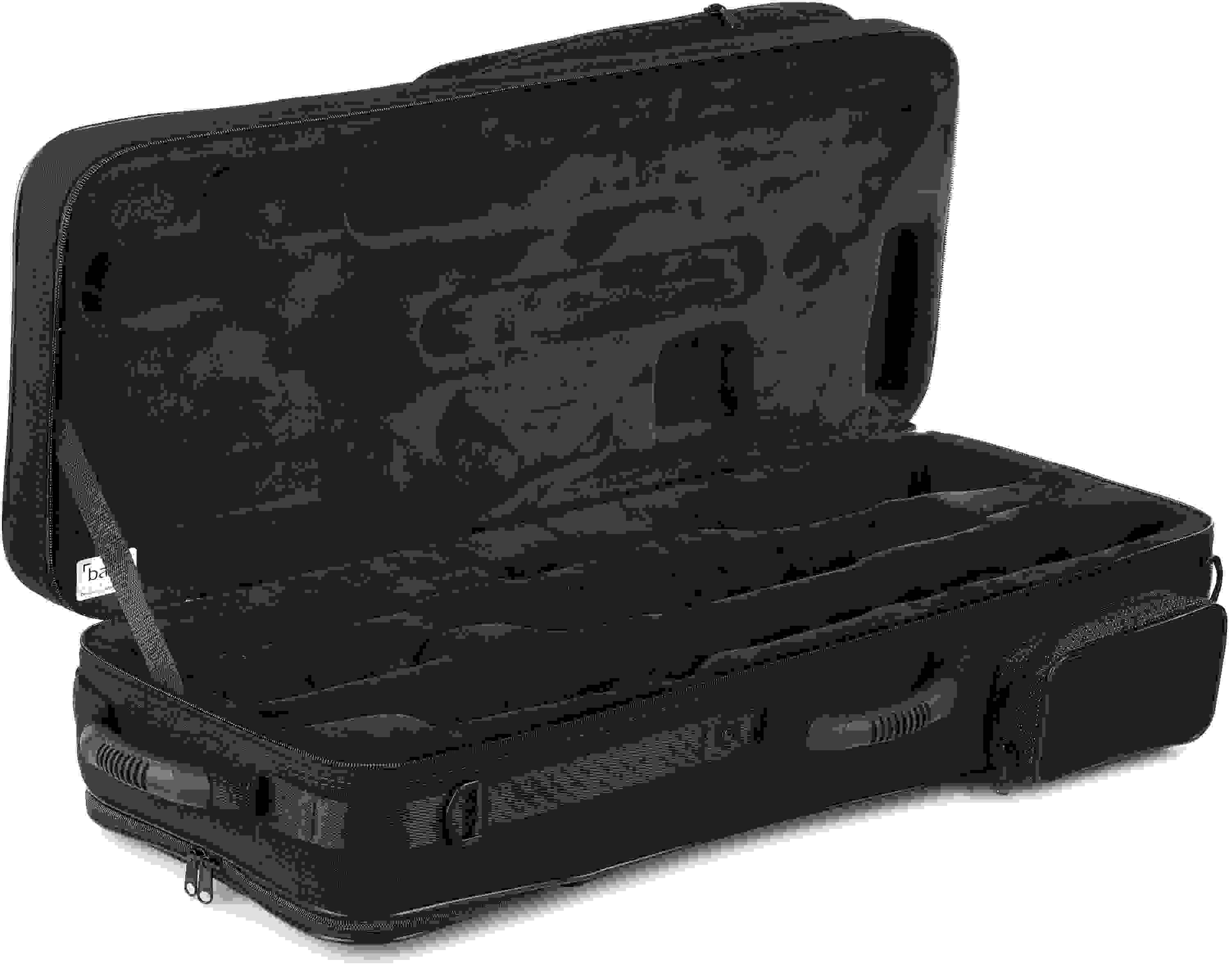 BAM 3026SN Trekking Bass Case Black, Low C Sweetwater