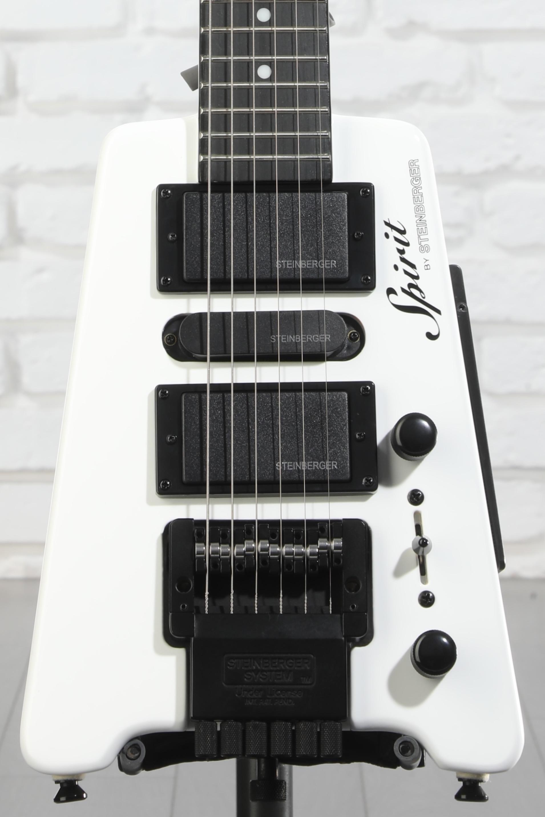 Steinberger Spirit GT-PRO Deluxe Electric Guitar - White | Sweetwater