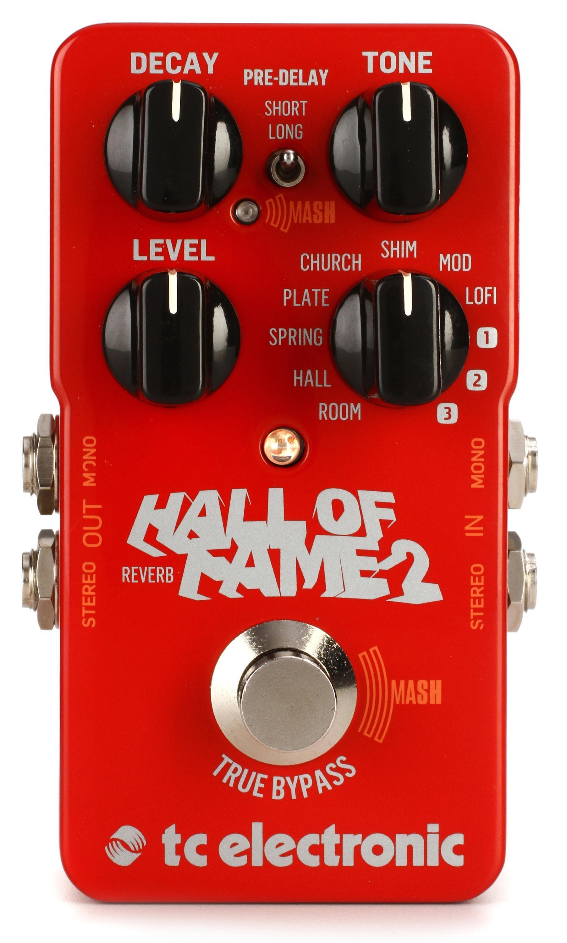 TC Electronic Hall of Fame 2 Reverb Pedal | Sweetwater