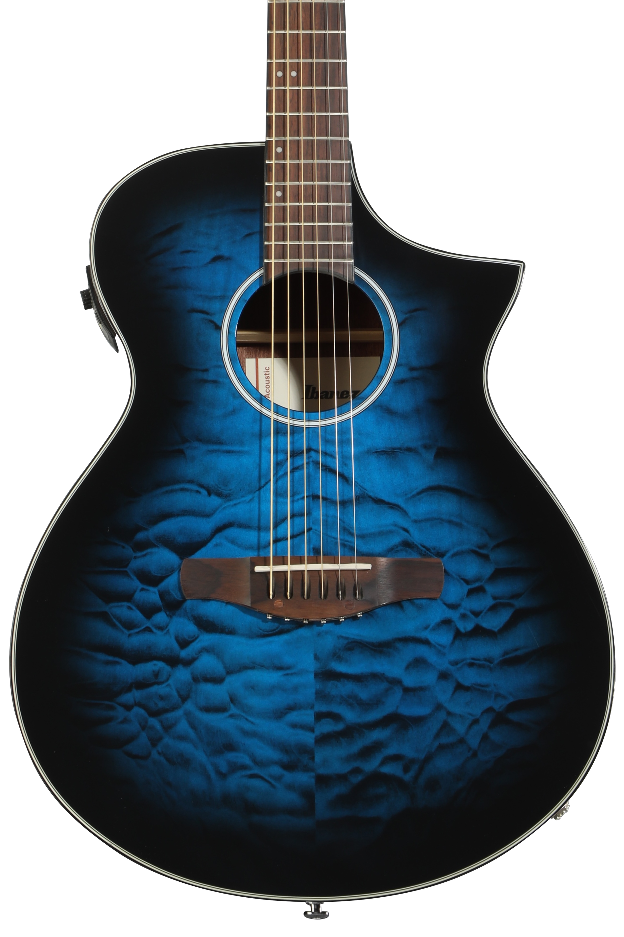 Ibanez AEG62 Acoustic-Electric Guitar - Natural Mahogany High