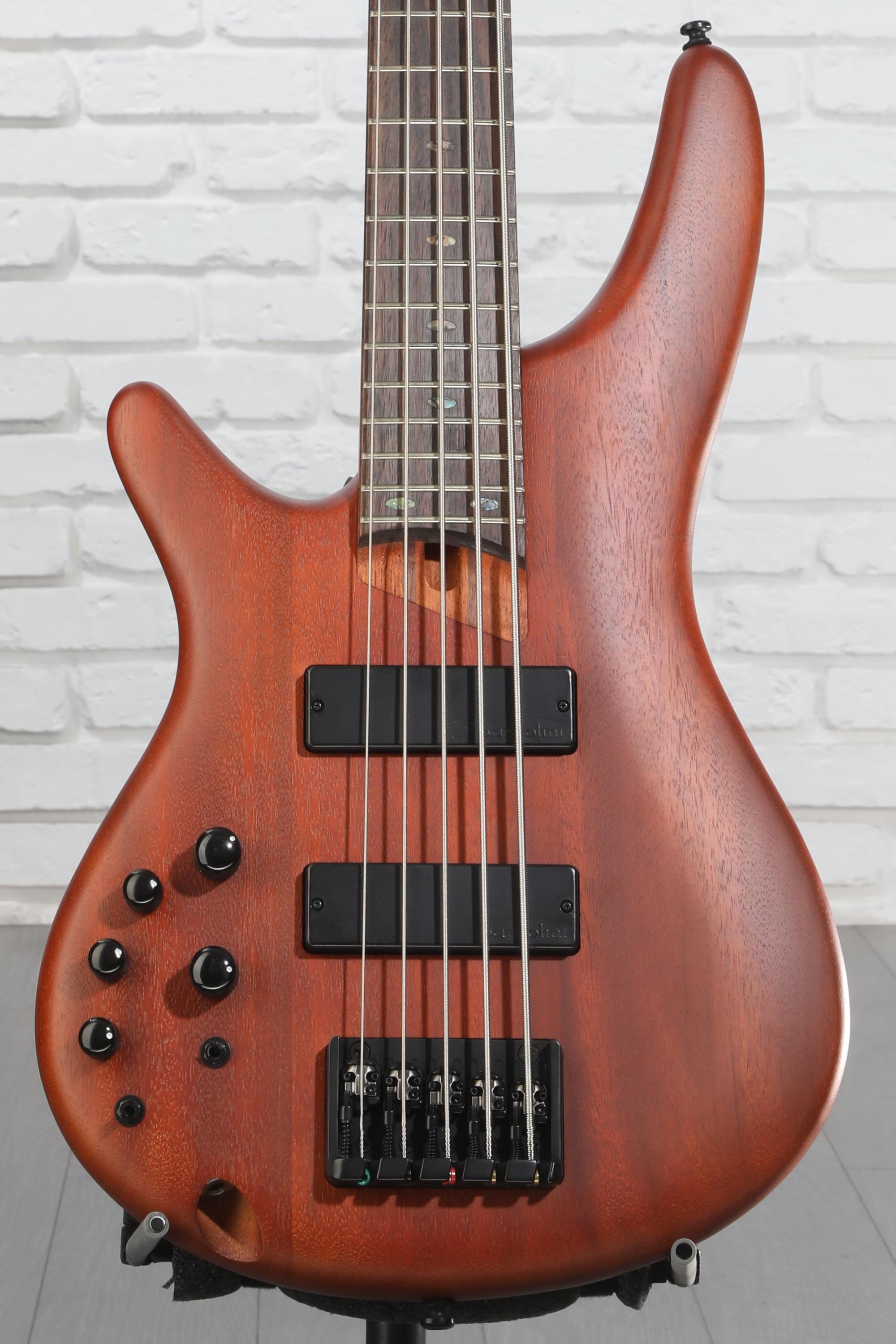 Ibanez SR505EL Left-handed Bass Guitar - Brown Mahogany | Sweetwater