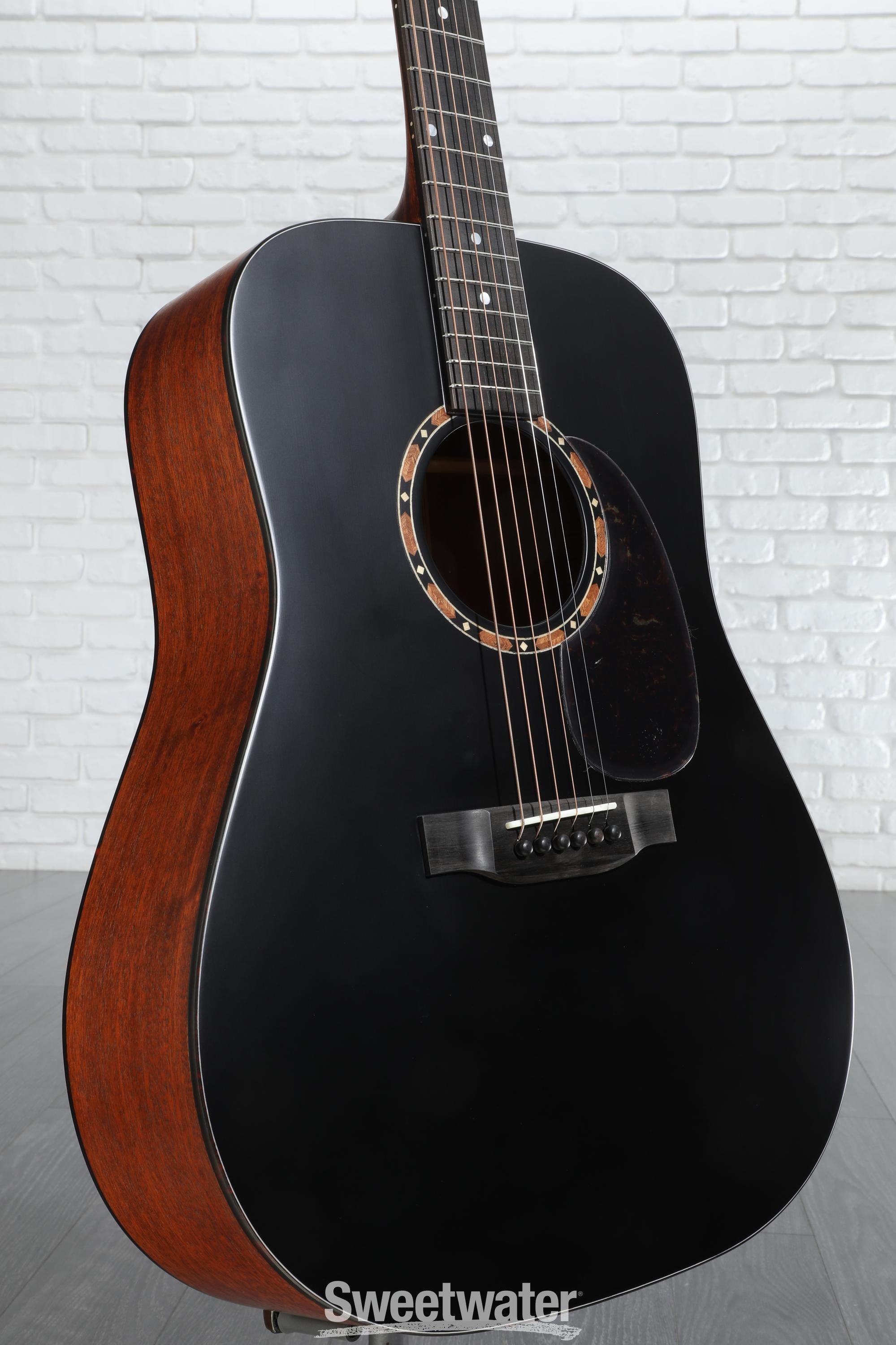 Eastman Guitars E2D Acoustic Guitar - Black | Sweetwater Eastman Guitars E2D Acoustic Guitar - Black | Sweetwater
