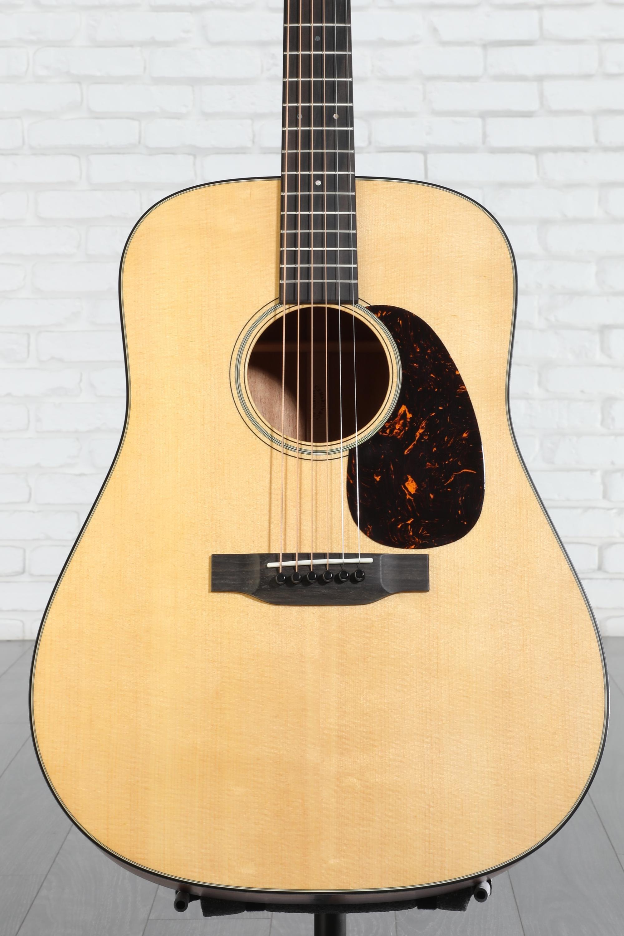 Martin D-18 Satin Standard Series Acoustic Guitar - Satin Natural