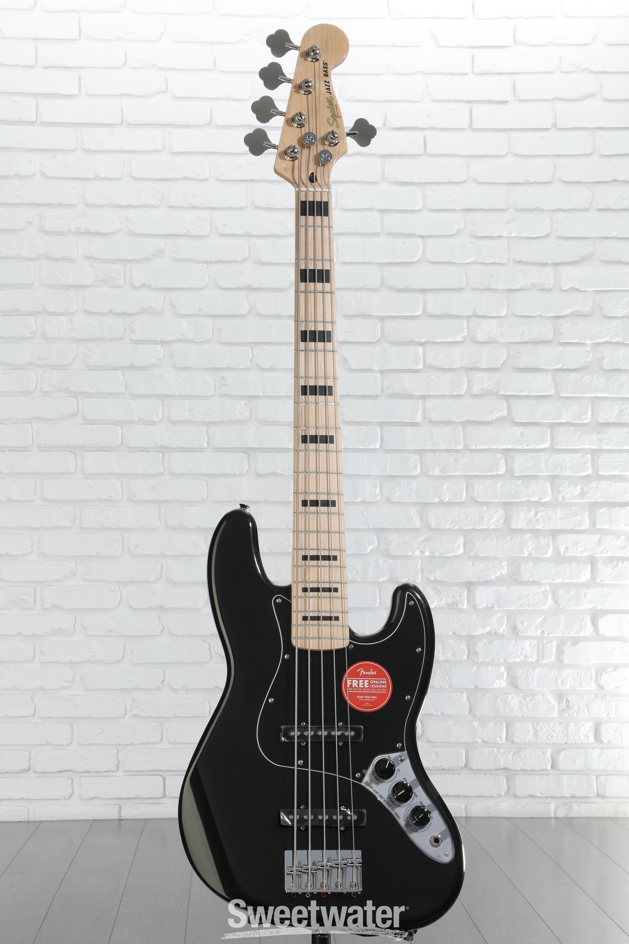Squire by Fender JAZZベース ブラック Fender Squier 4 String Jazz Bass Guitar - Black - Evolution