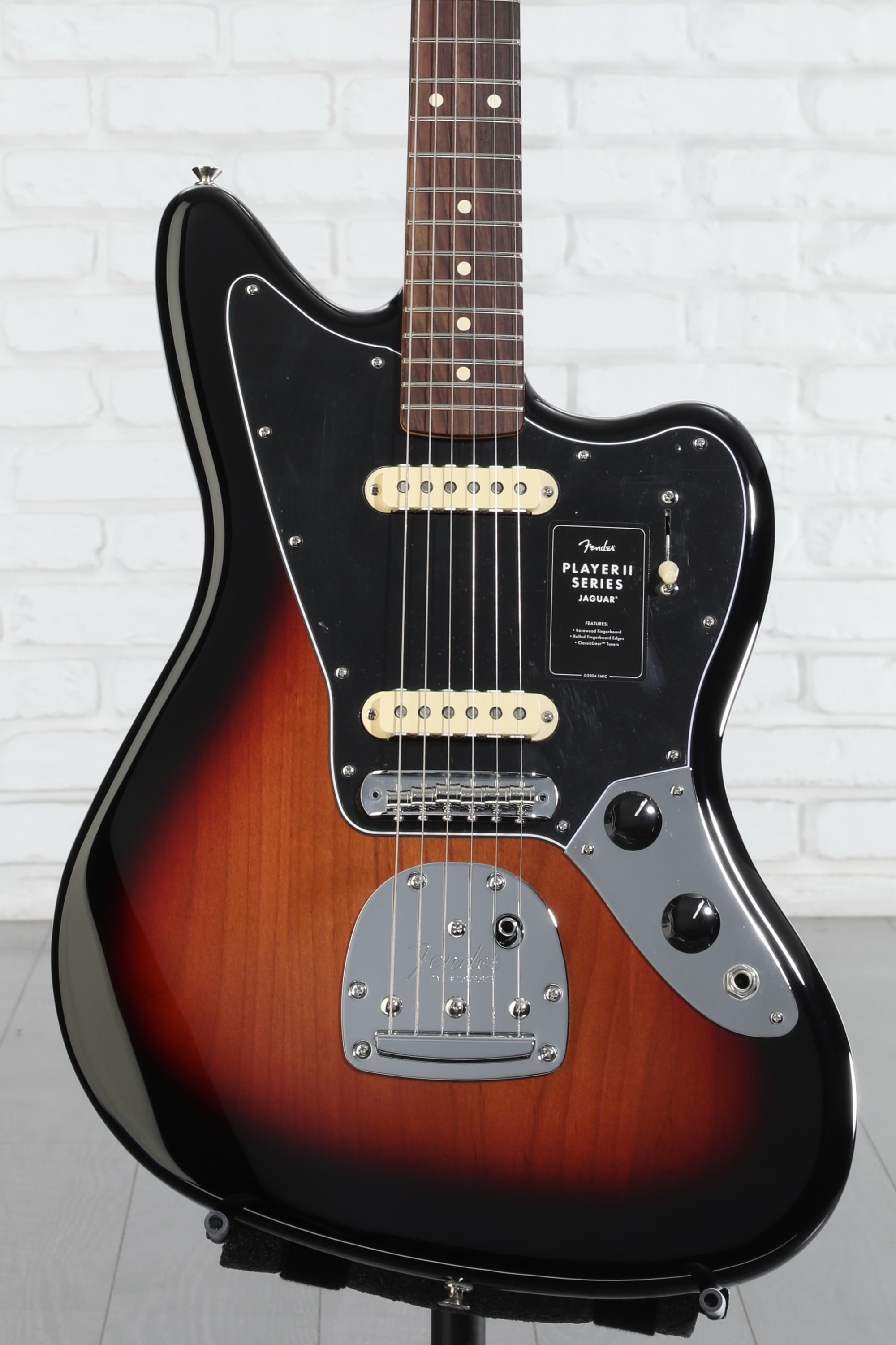 Fender Player II Jaguar Electric Guitar - 3-color Sunburst