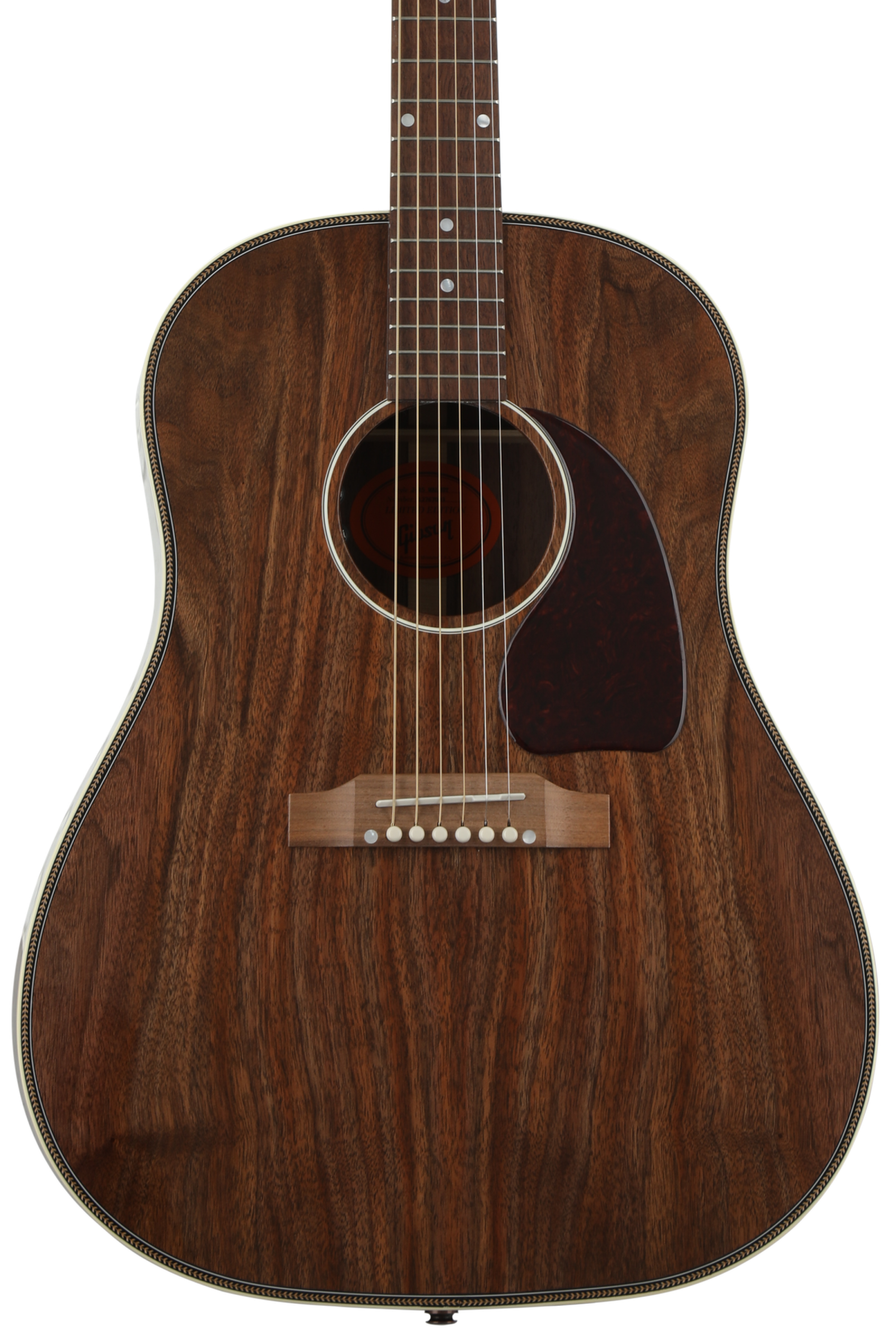 Gibson Acoustic J-45 Herringbone All Walnut 2018 - Antique Natural |  Sweetwater
