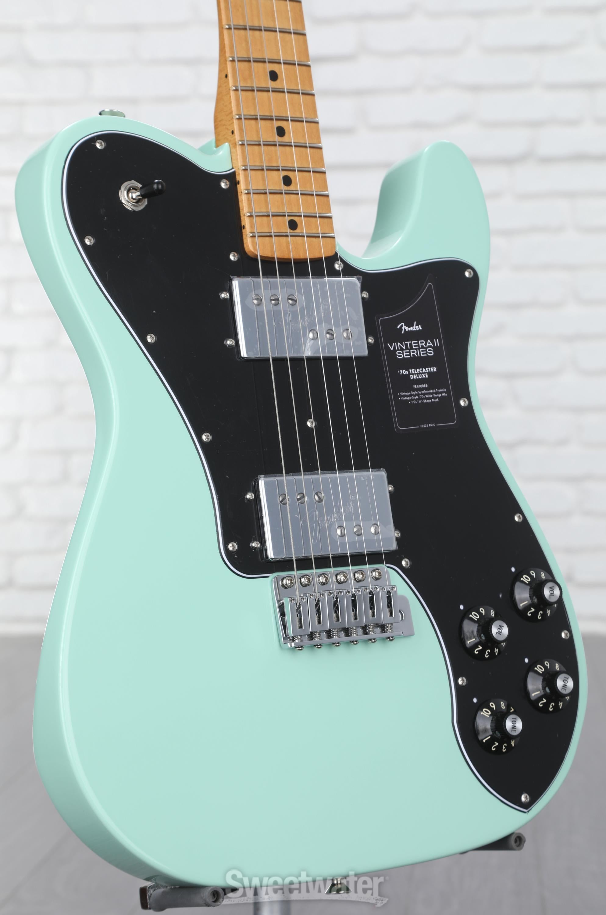 Fender Vintera II '70s Telecaster Deluxe Electric Guitar - Surf