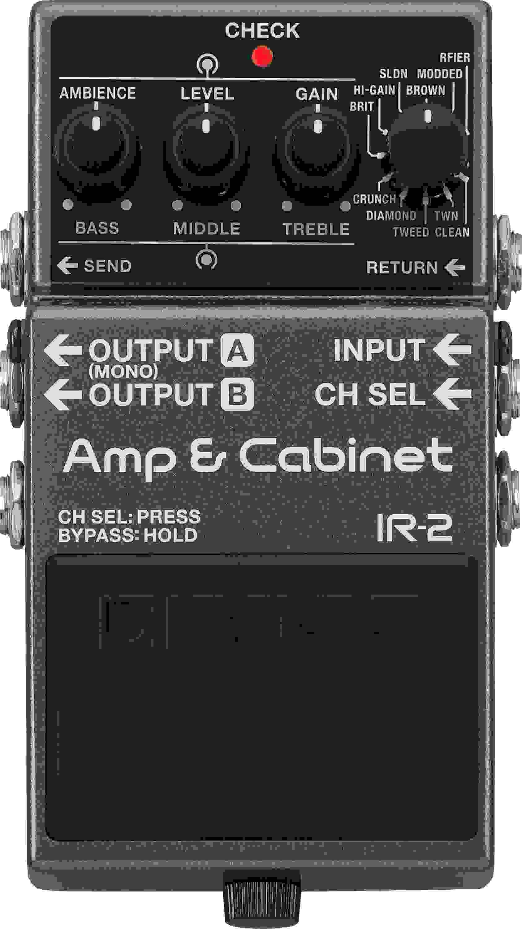 Boss IR-2 Amp and IR Cabinet Pedal | Sweetwater