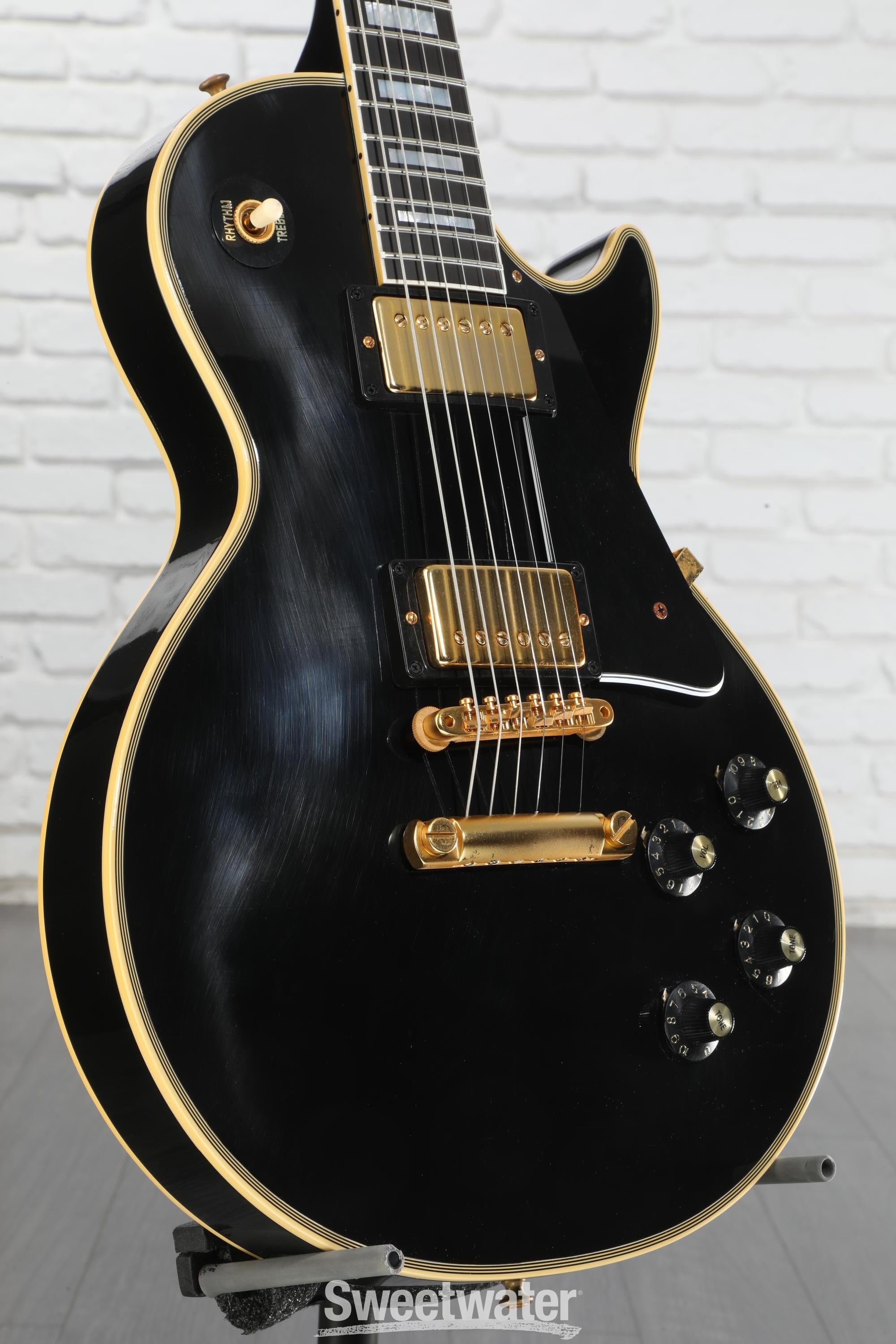 ギター Gibson Custom Shop Murphy Lab 1968 70th Gibson Custom Murphy Lab 1968 Les Paul Custom Reissue Ultra