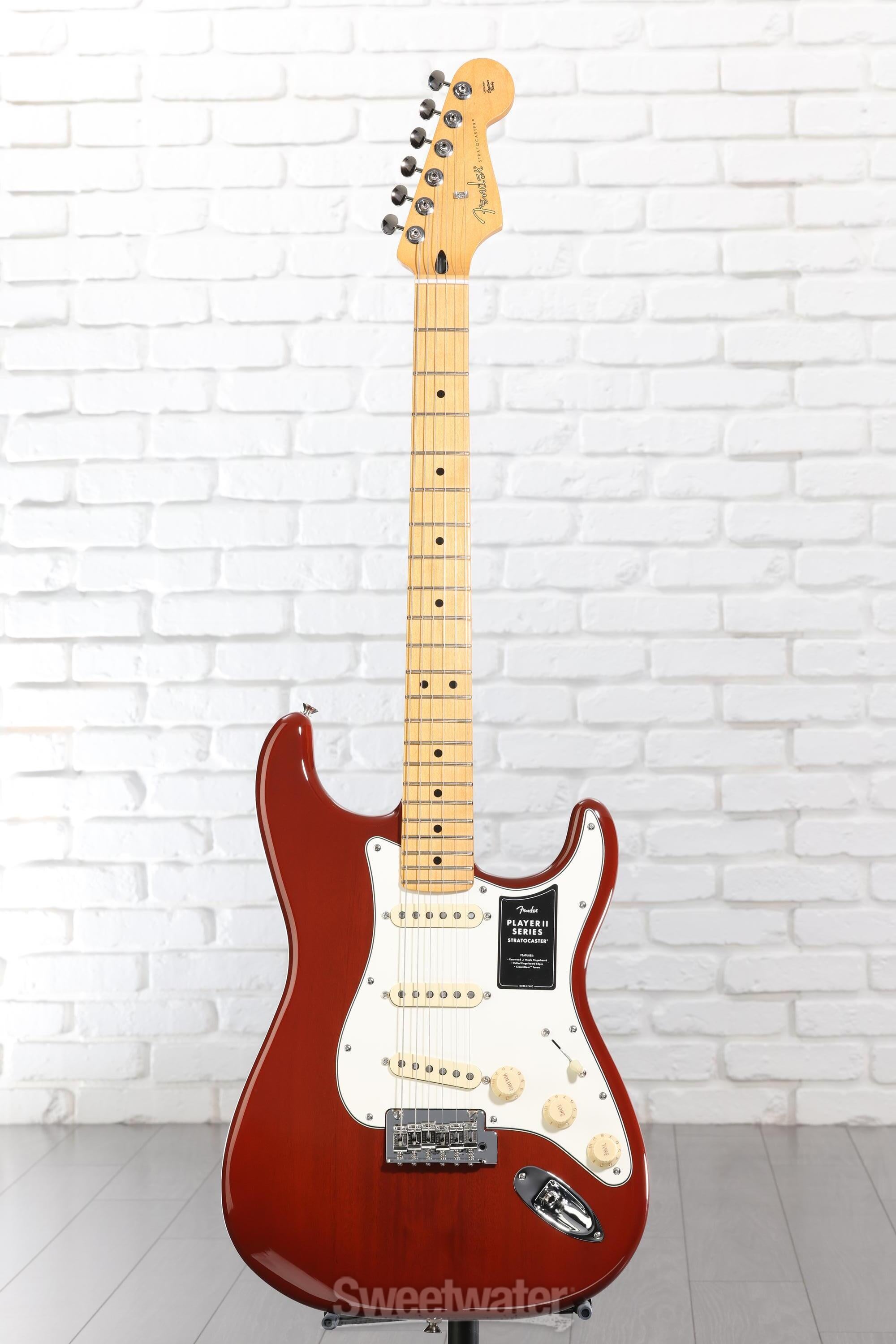 Fender Player II Stratocaster Electric Guitar - Transparent Mocha