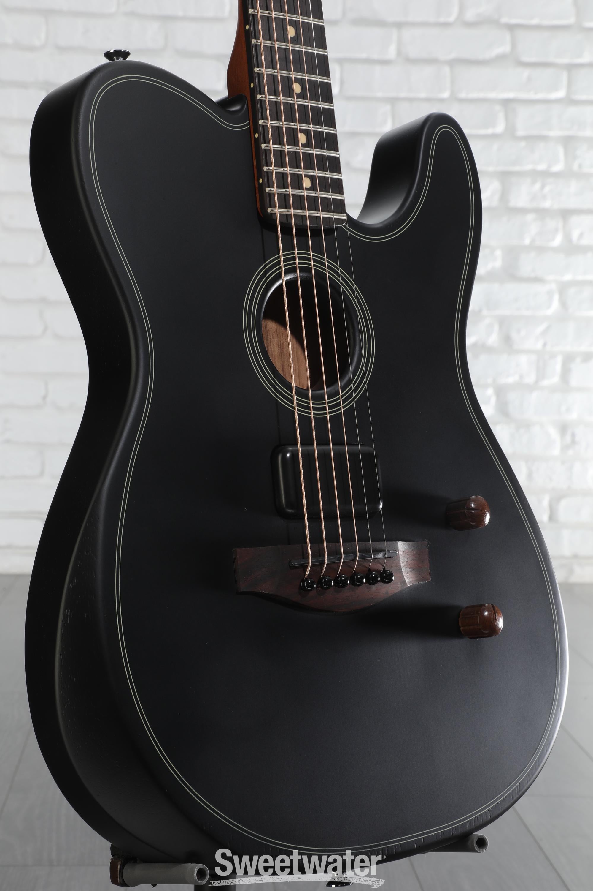 Fender Acoustasonic Standard Telecaster Acoustic-electric Guitar - Black