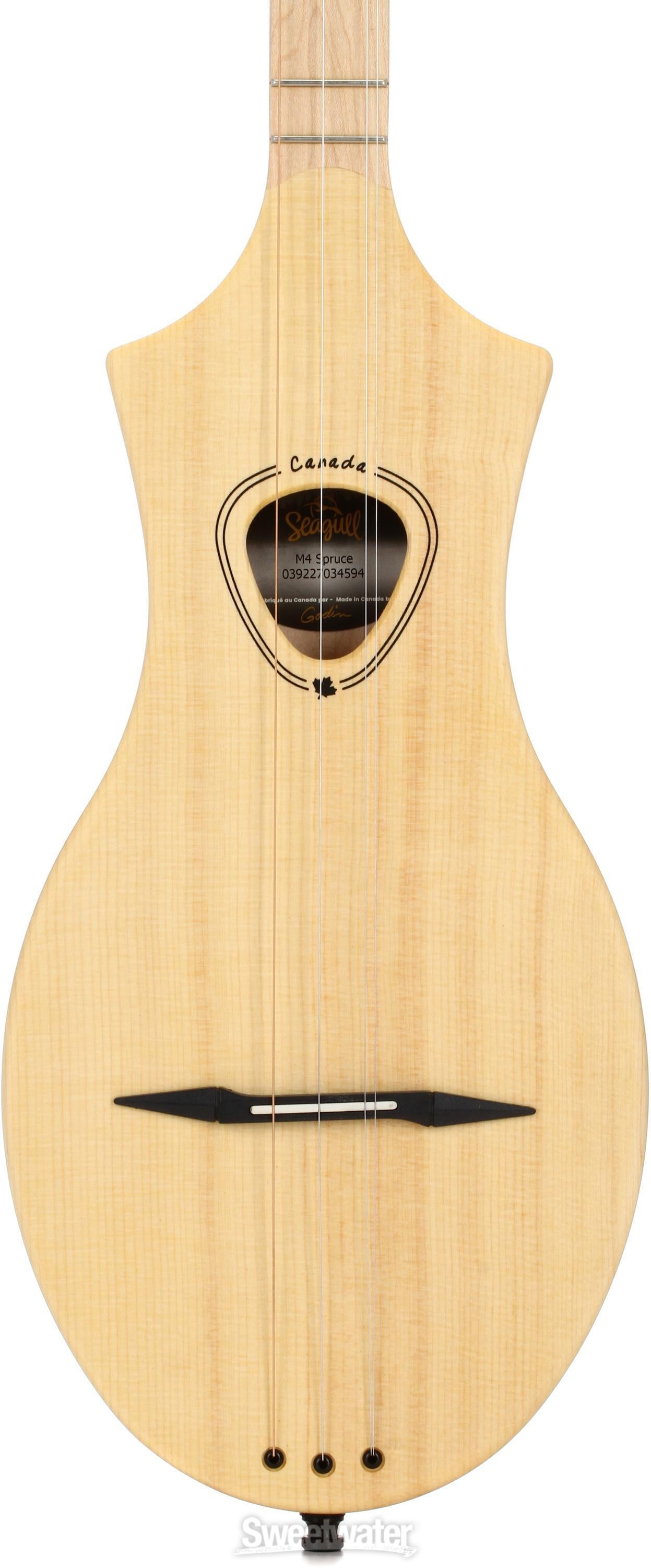 Seagull Guitars M4 Merlin Mountain Dulcimer Natural